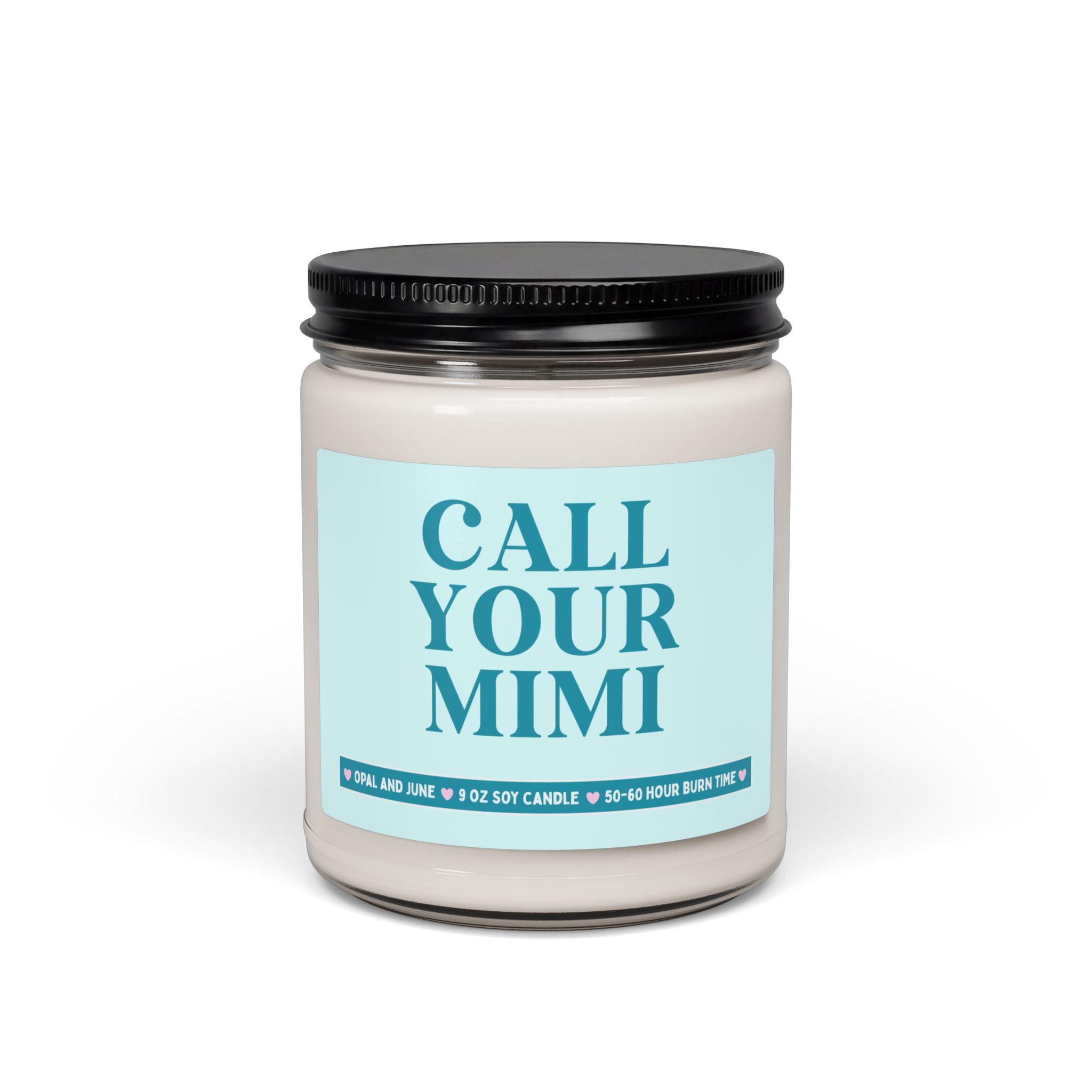 Gift from Mimi for Granddaughter or Grandson, Funny Adult Grandchild Gift from Mimi: Call Your Mimi | 9 Oz Soy Candle for College Student