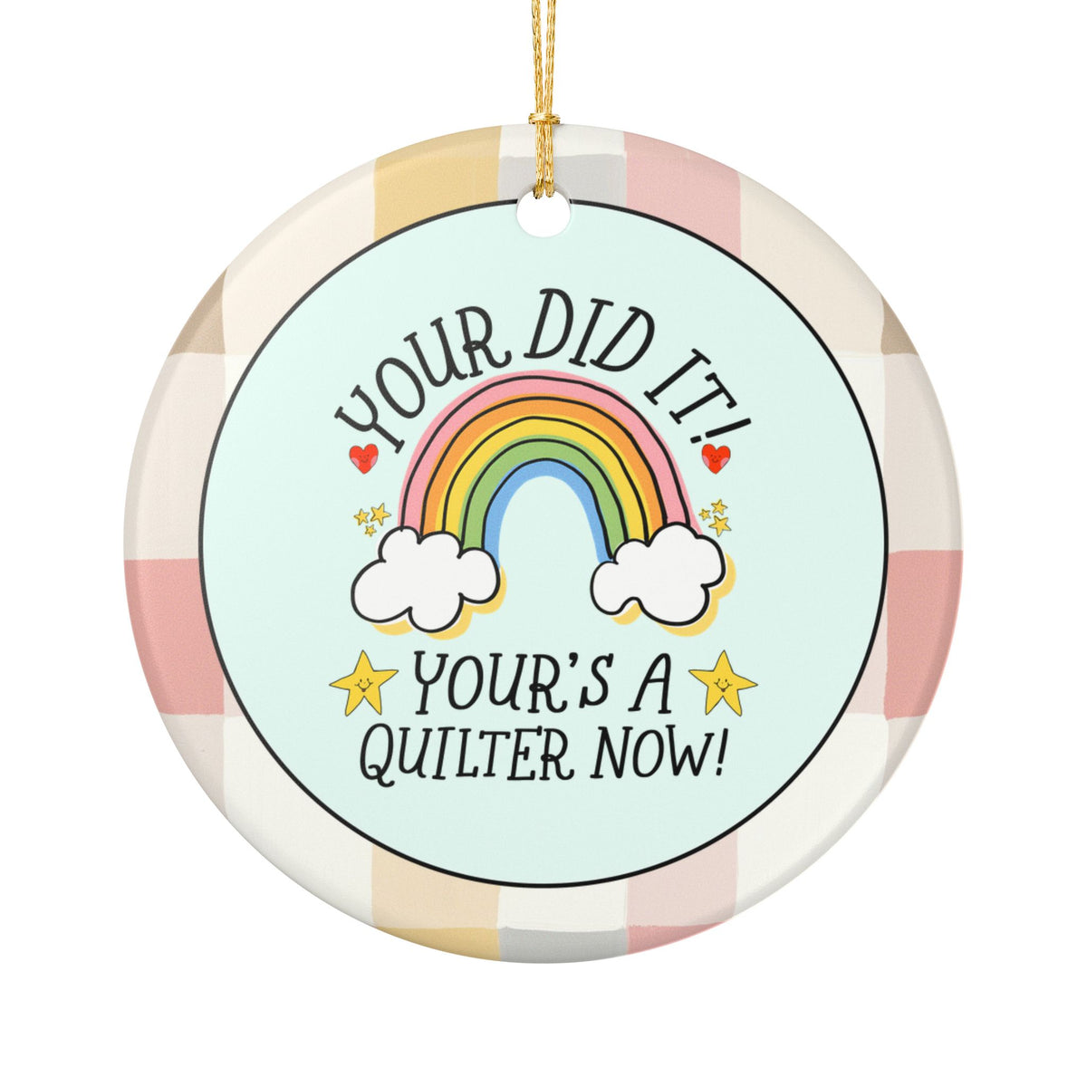 Your Did It! Your's A Quilter Now!
