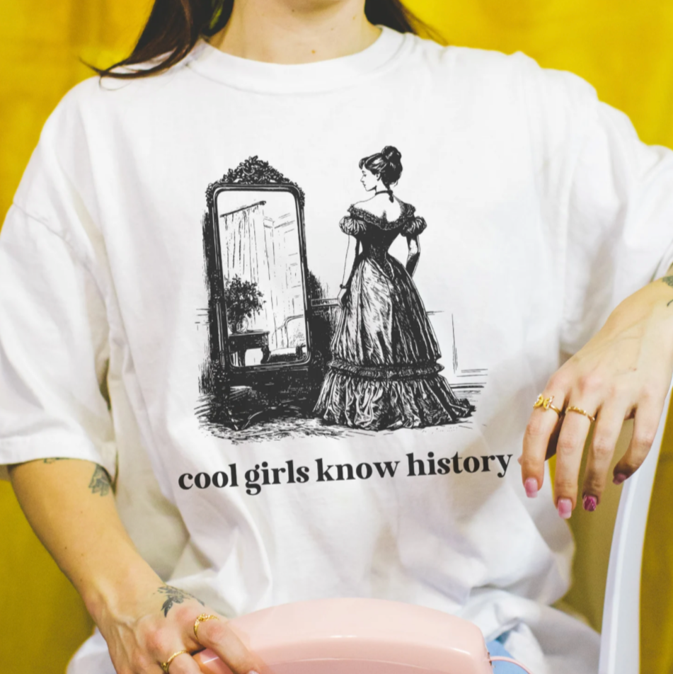 Cute History Tee Shirt for Women