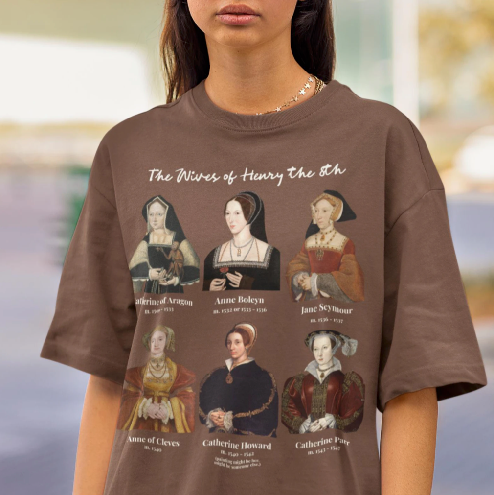 Paintings of Henry the 8th's Wives Tee