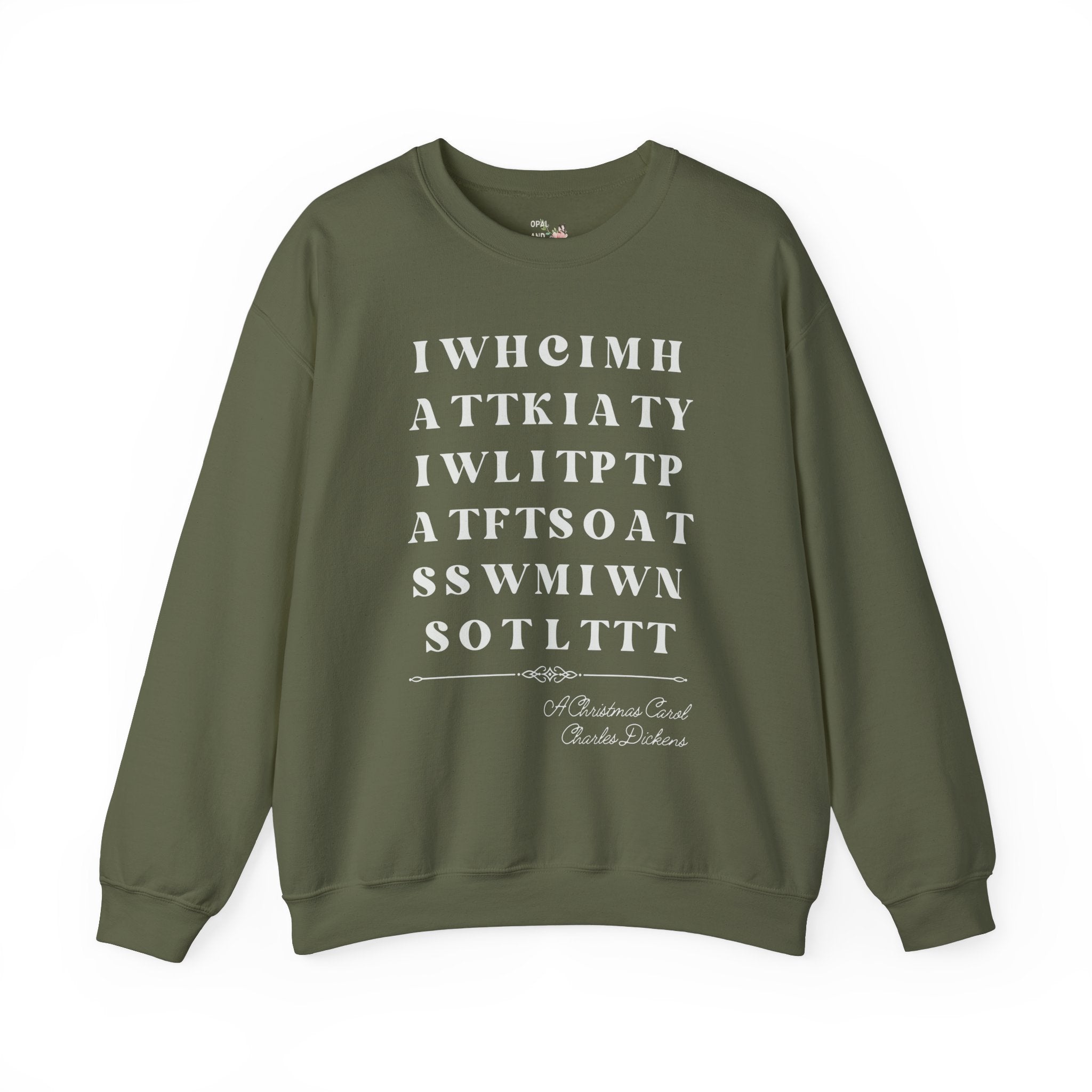 A Christmas Carol Sweatshirt - Opal and June