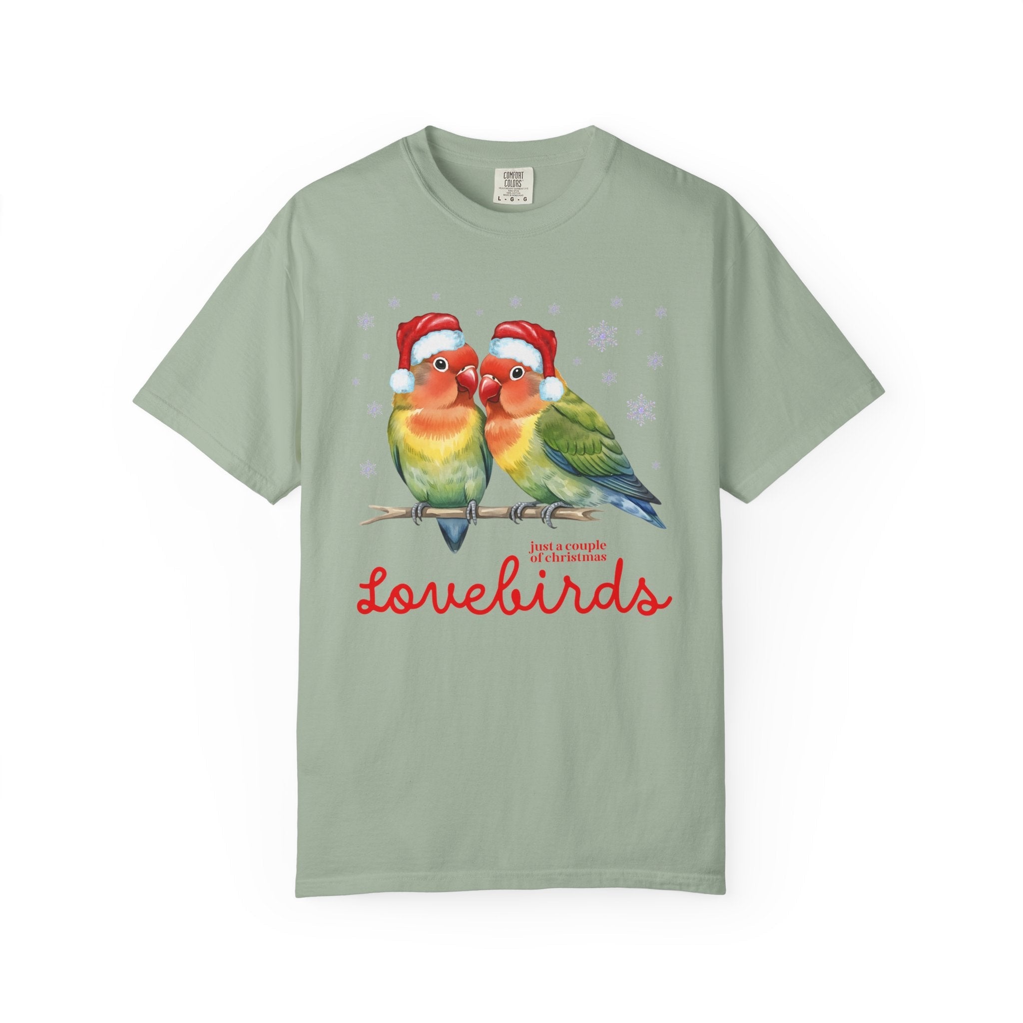 A Couple of Christmas Lovebirds - Opal and June