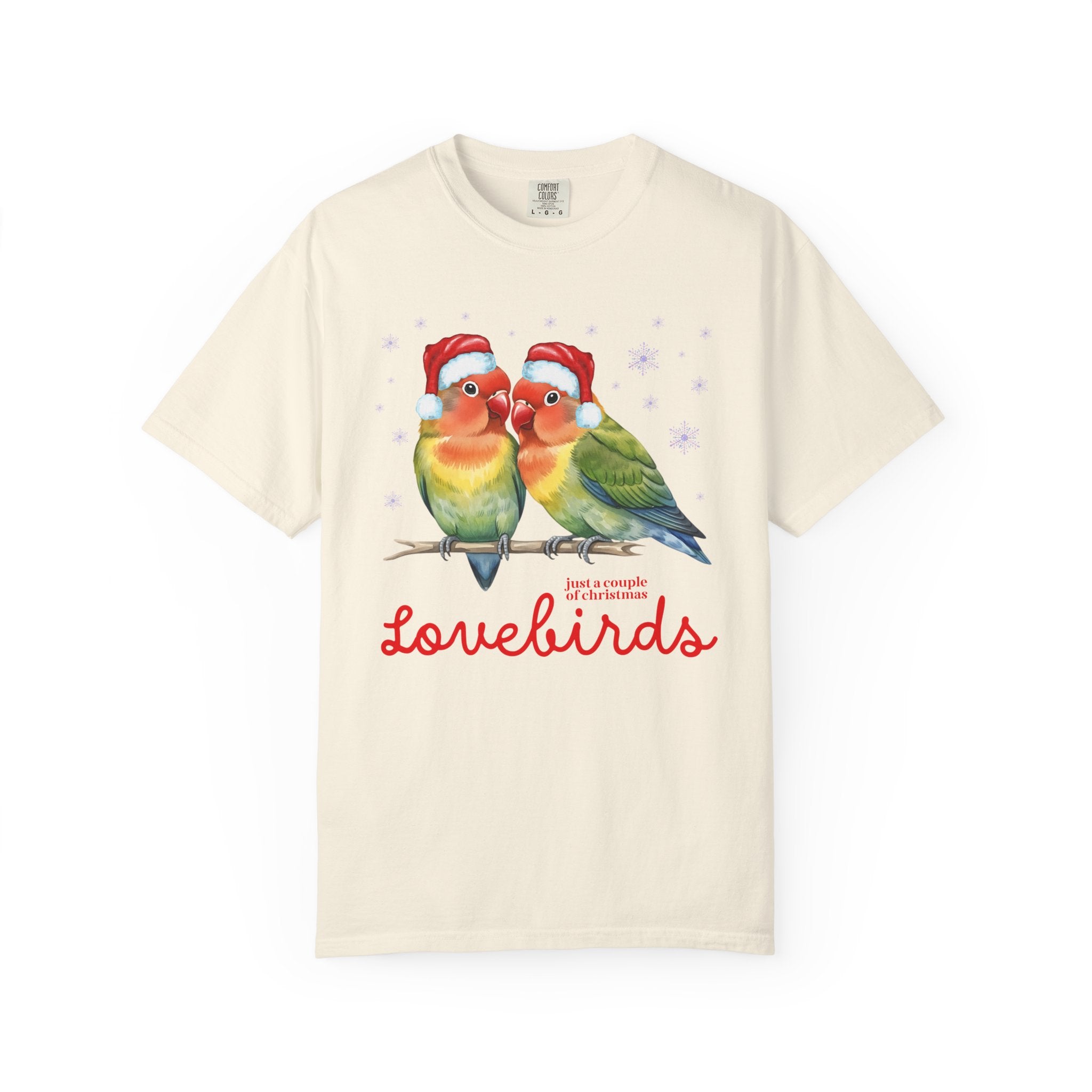 A Couple of Christmas Lovebirds - Opal and June