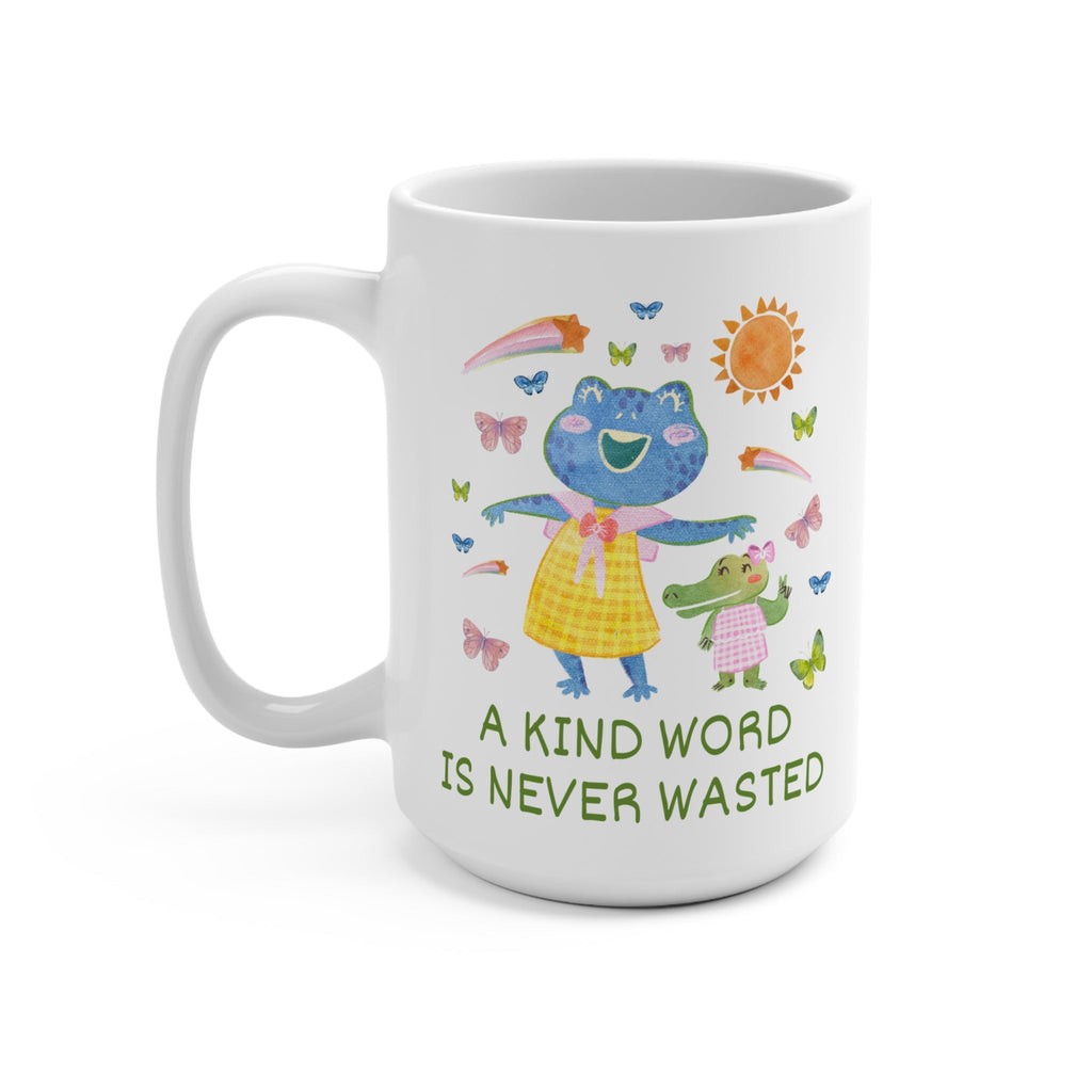 A Kind Word Frog Mug - Opal and June