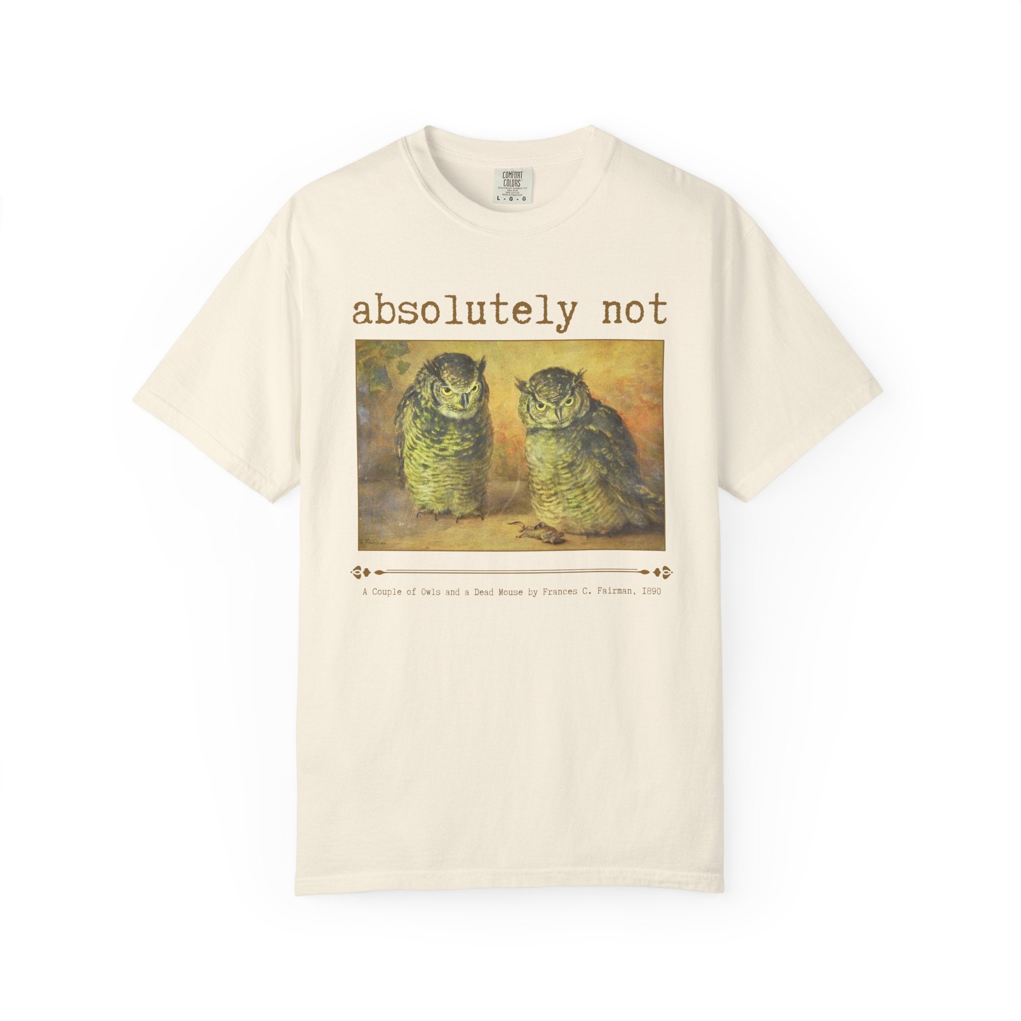 Absolutely Not: Funny Art History Tee - Opal and June