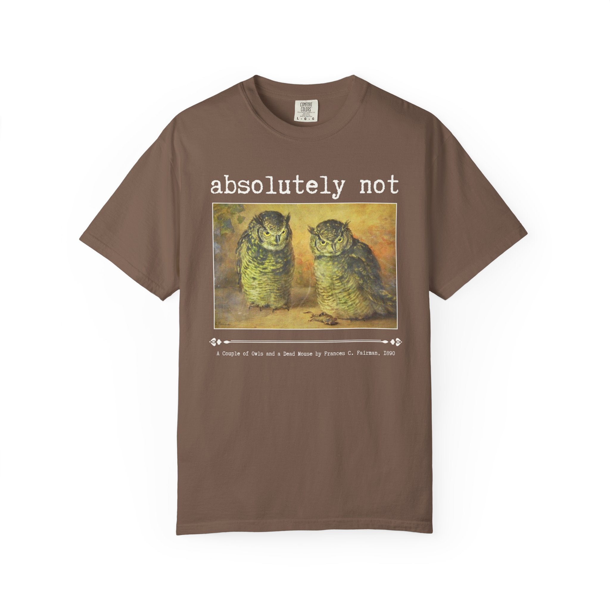 Absolutely Not: Funny Art History Tee - Opal and June