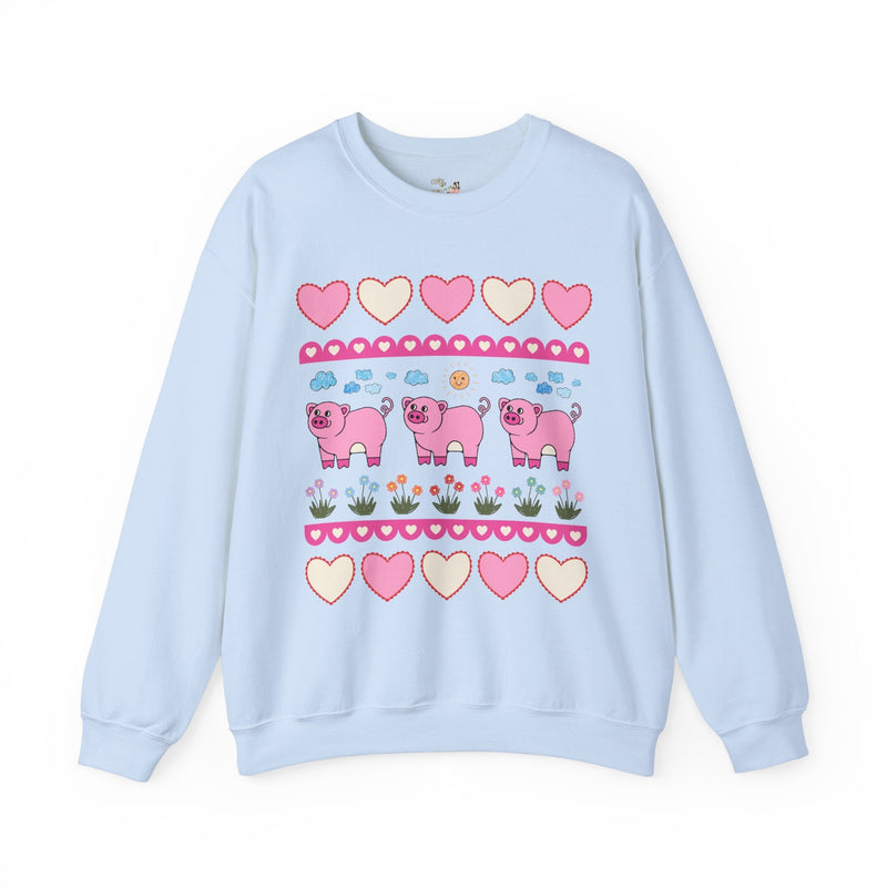 Adorable Doodle Pig Sweatshirt - Opal and June