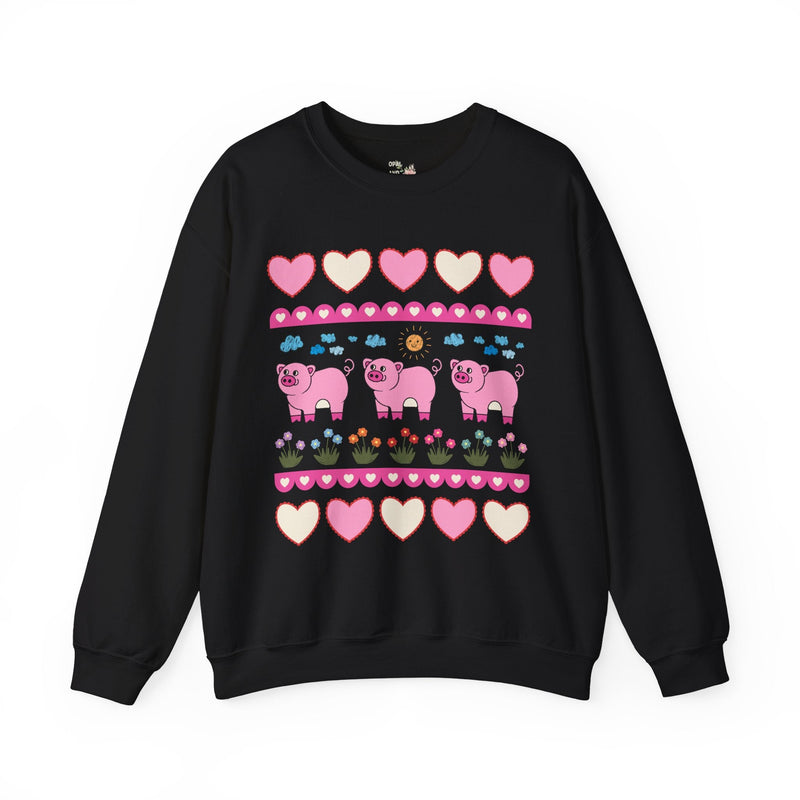 Adorable Doodle Pig Sweatshirt - Opal and June