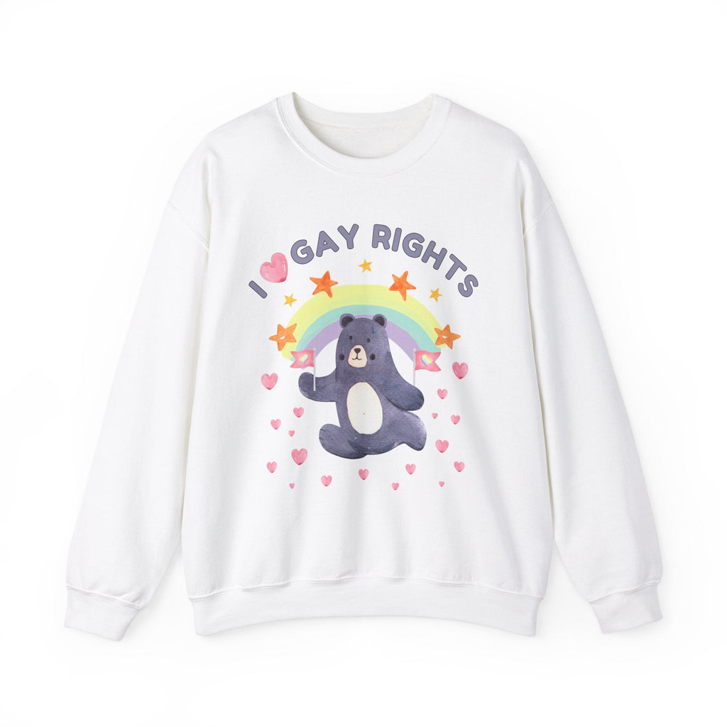 Adorable Gay Rights 90s Aesthetic Sweatshirt - Opal and June