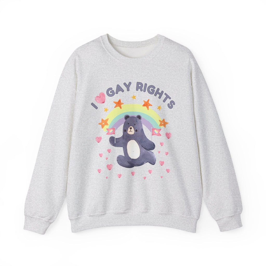 Adorable Gay Rights 90s Aesthetic Sweatshirt - Opal and June