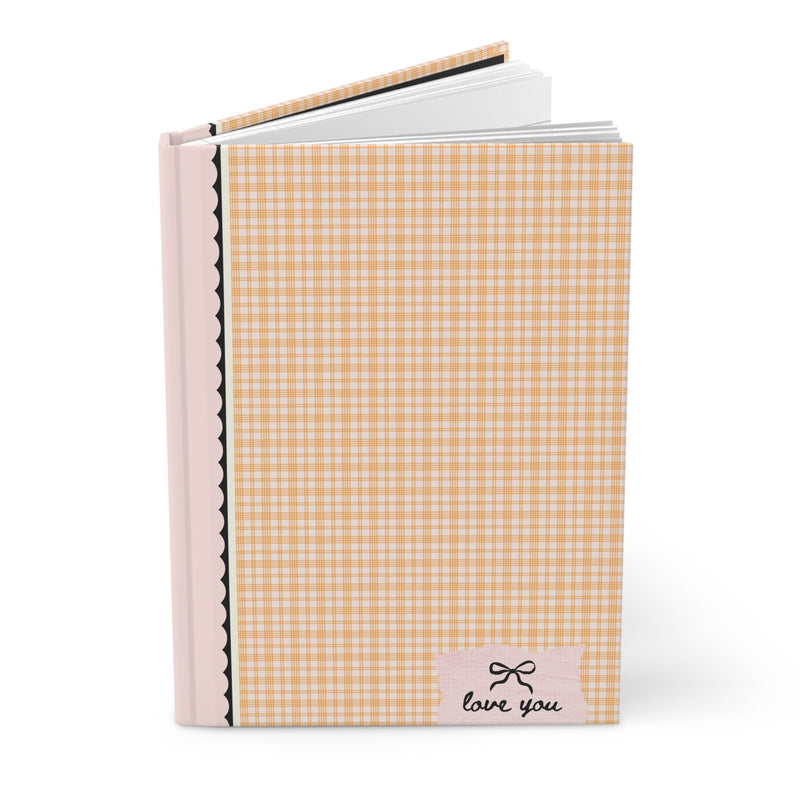 Adorable Love You Notebook: Orange - Opal and June