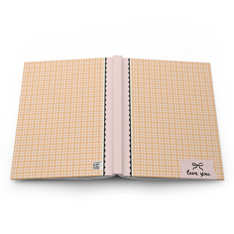 Adorable Love You Notebook: Orange - Opal and June