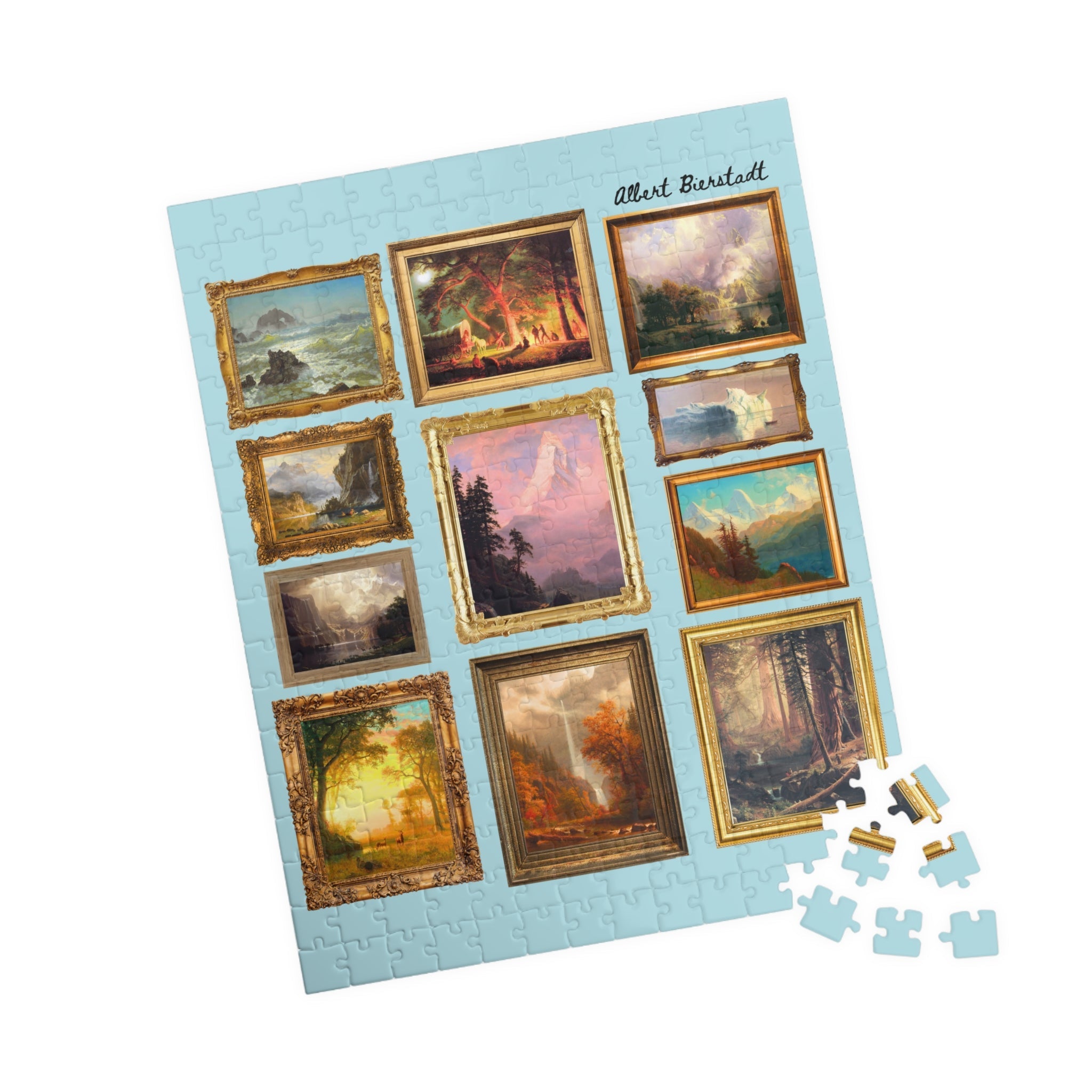 Albert Bierstadt Art History Puzzle - Opal and June