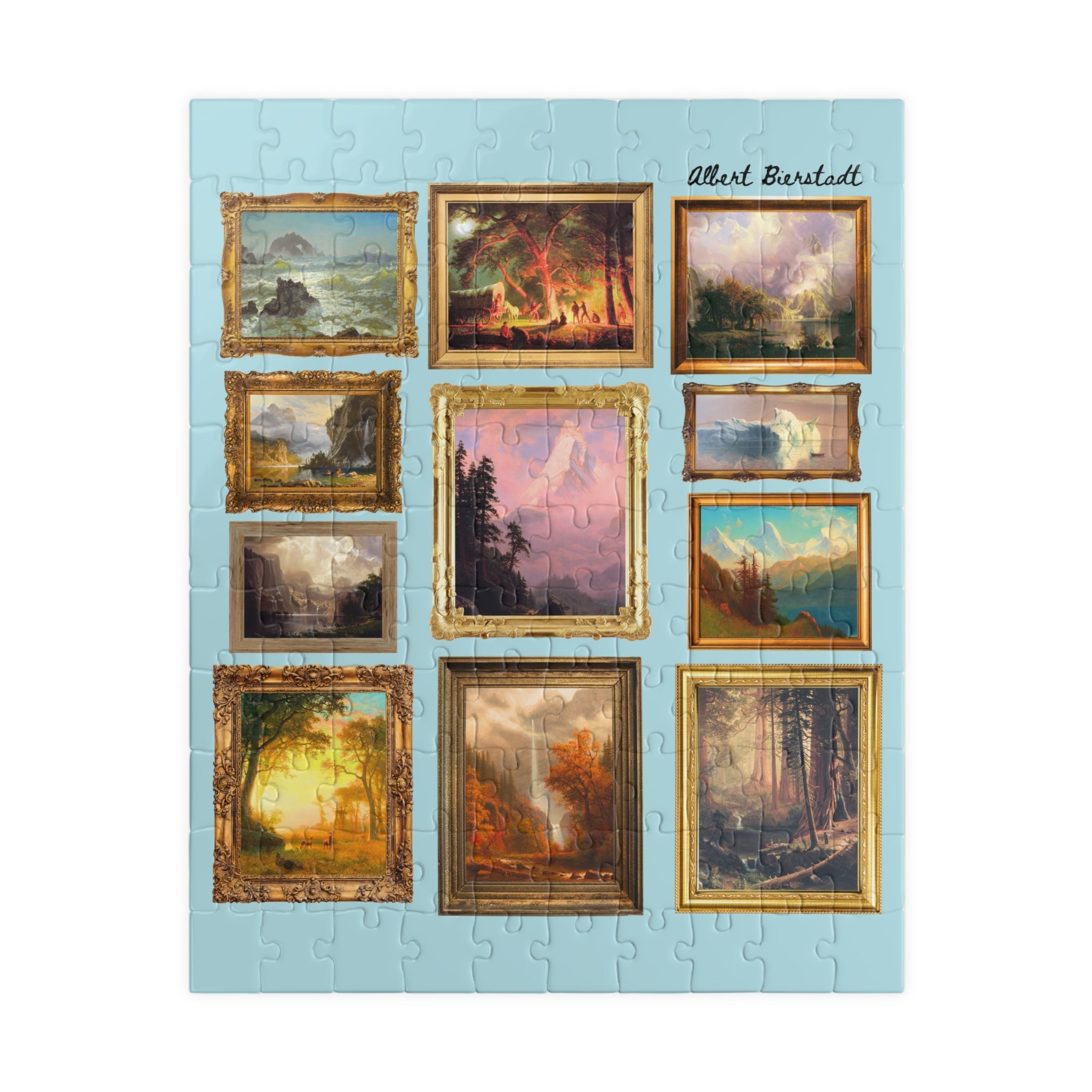 Albert Bierstadt Art History Puzzle - Opal and June