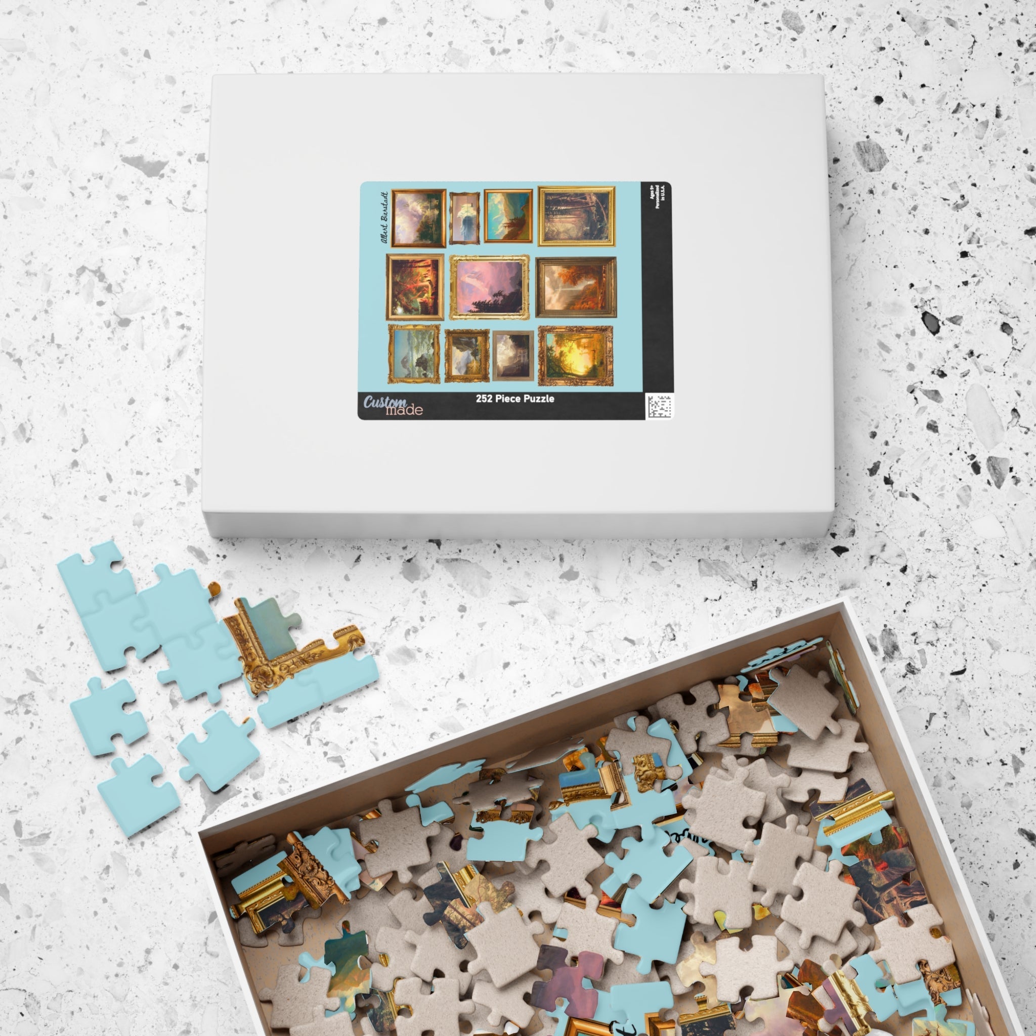 Albert Bierstadt Art History Puzzle - Opal and June