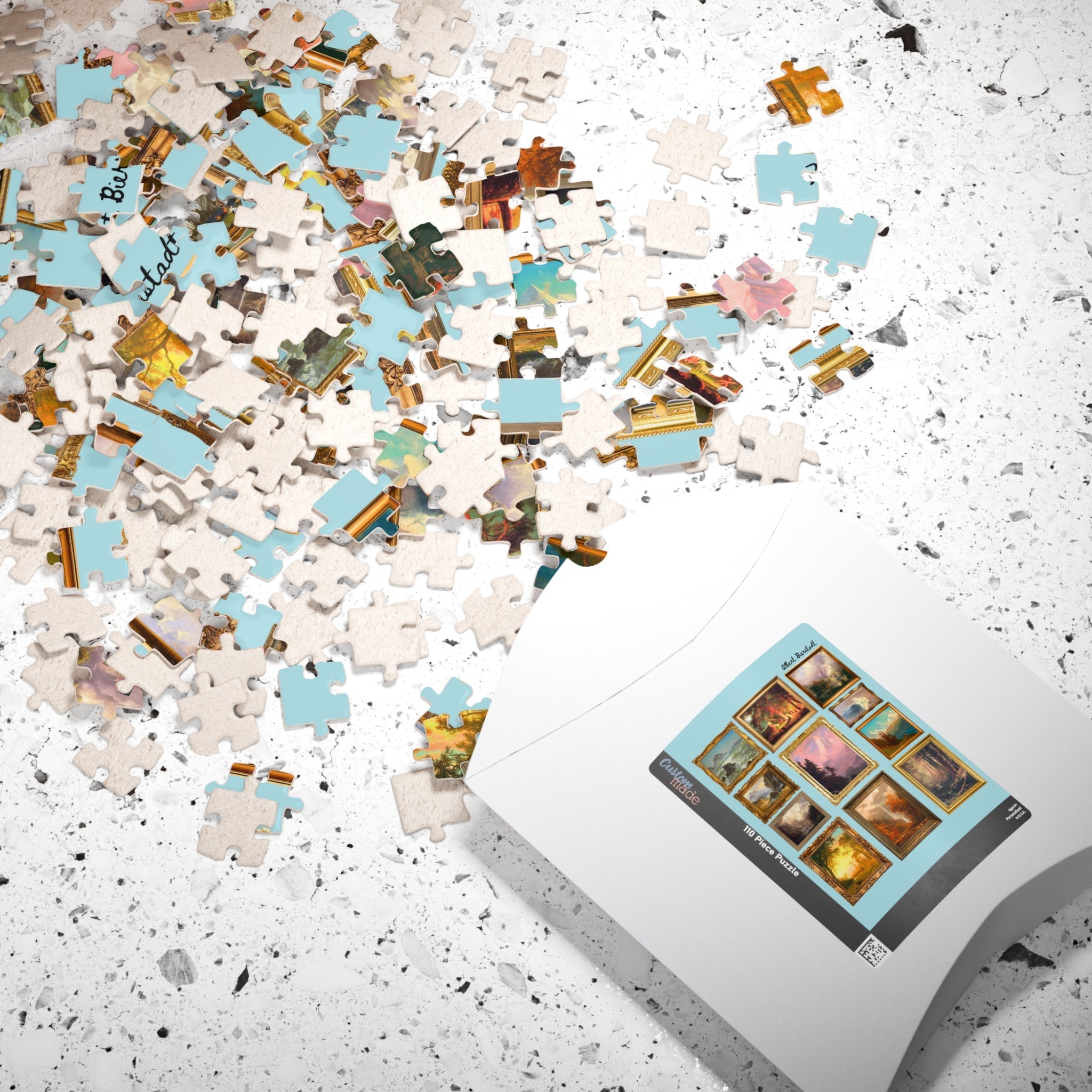 Albert Bierstadt Art History Puzzle - Opal and June