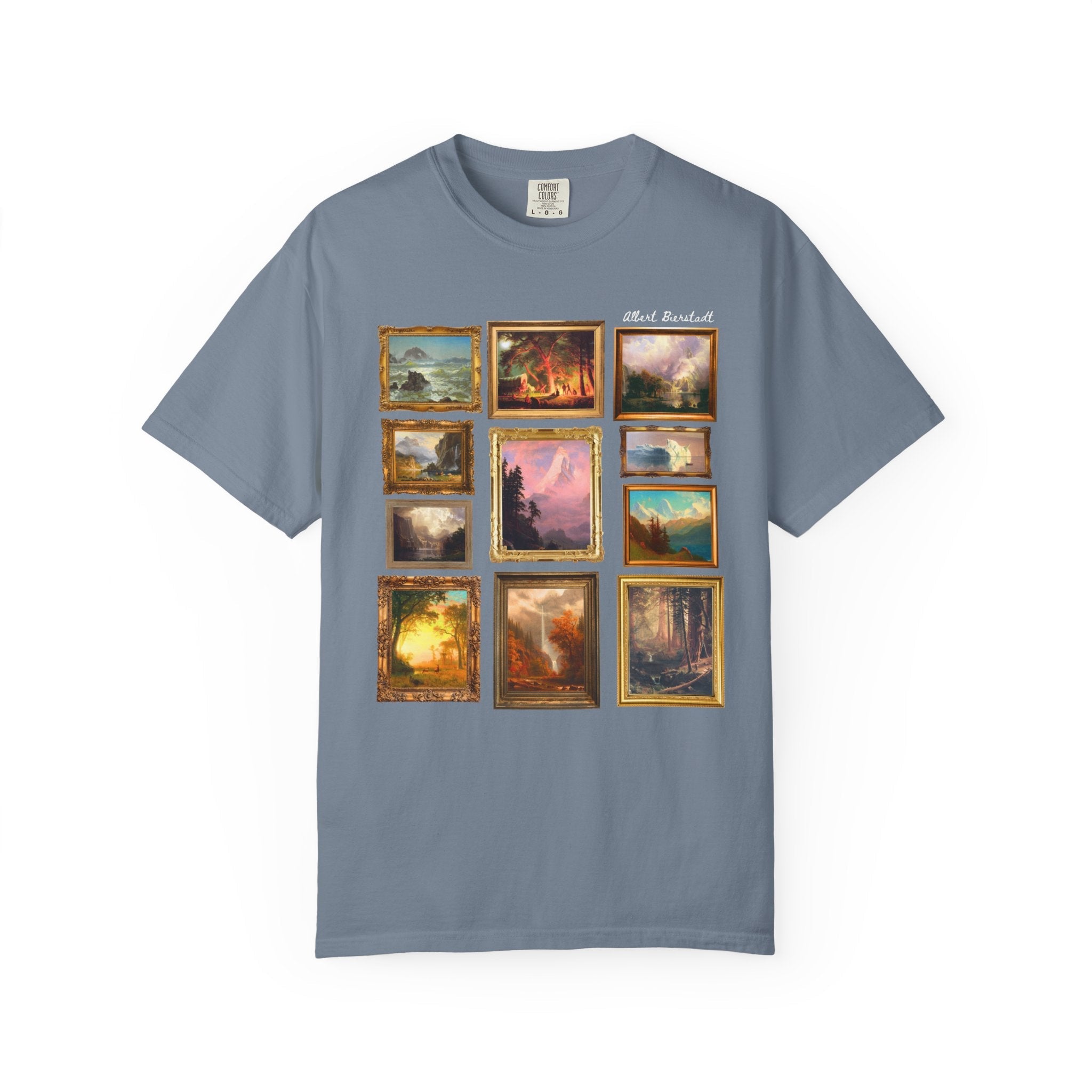 Albert Bierstadt Art History Tee Shirt - Opal and June