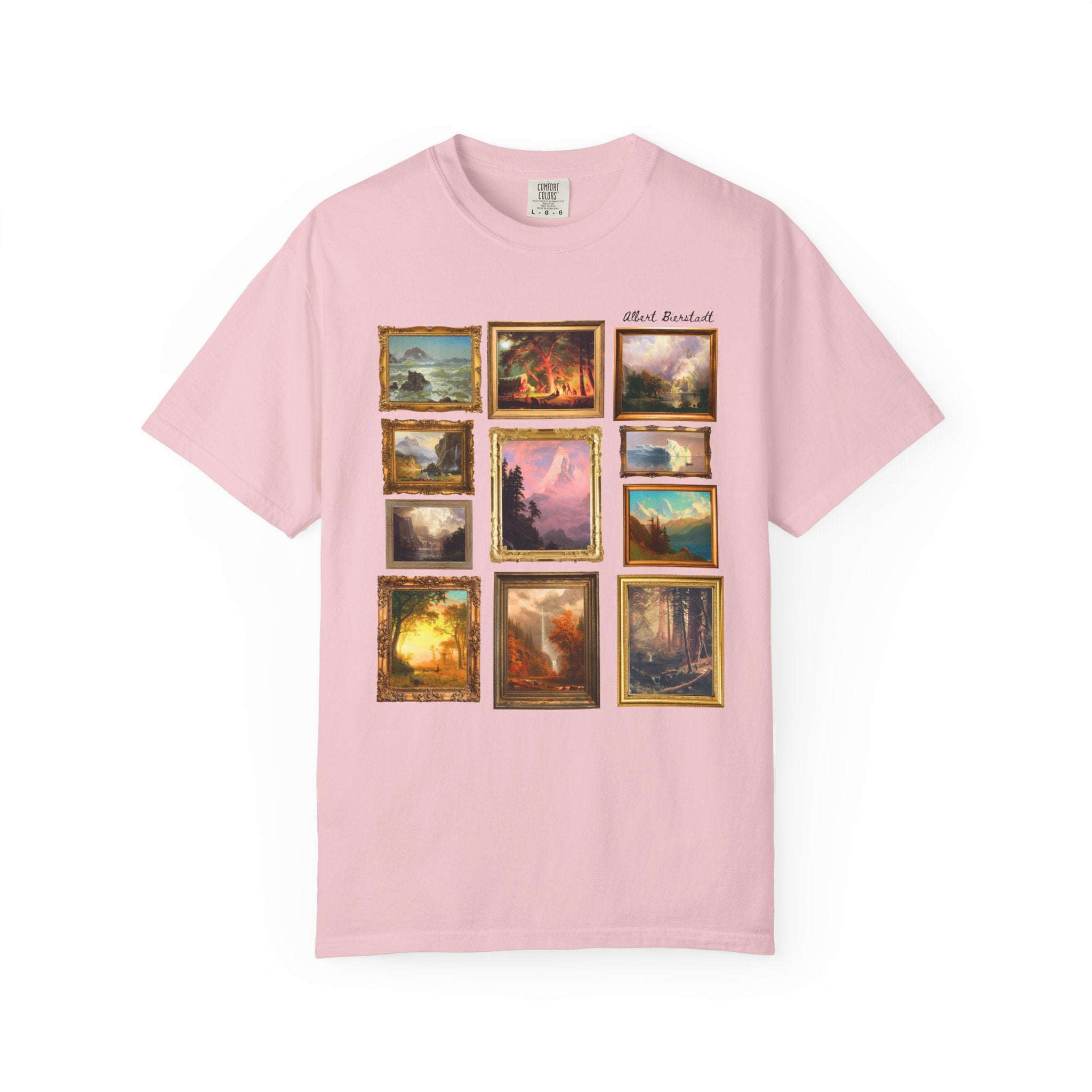 Albert Bierstadt Art History Tee Shirt - Opal and June