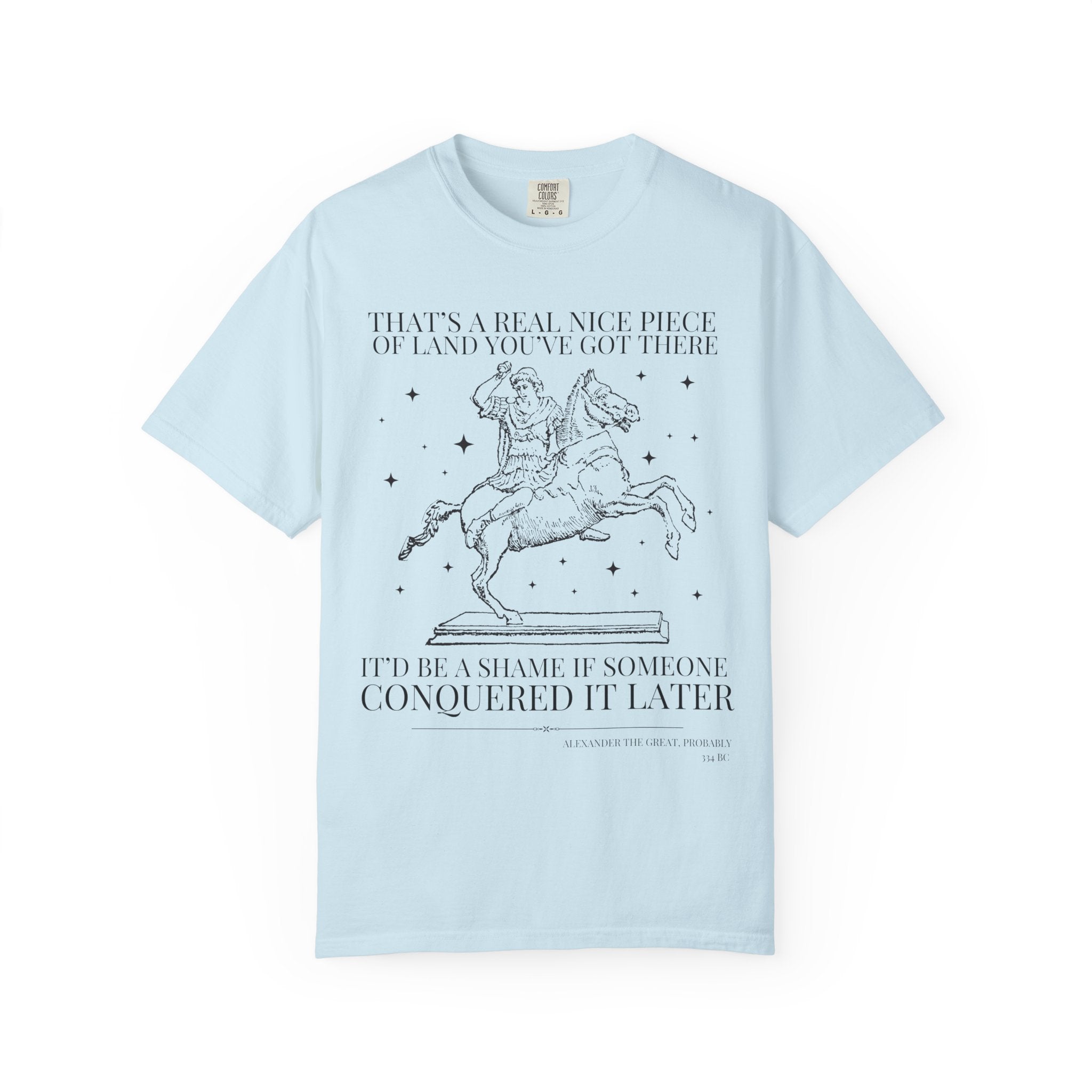 Alexander the Great King of Macedon Ancient History Teacher Tee Shirt, Funny Saying World History or Egyptian History Tee for History Major - Opal and June