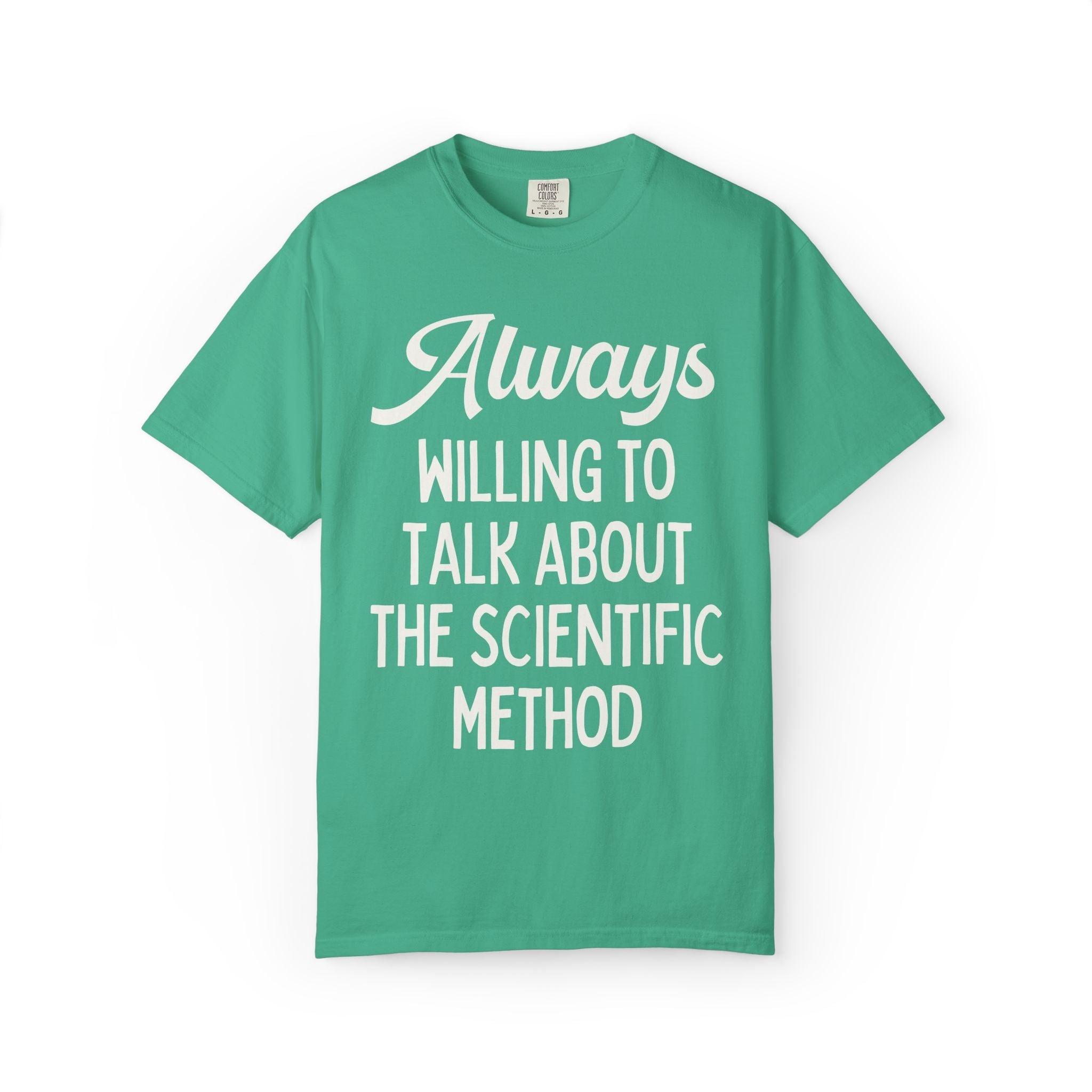 Always Willing to Talk About The Scientific Method - Opal and June