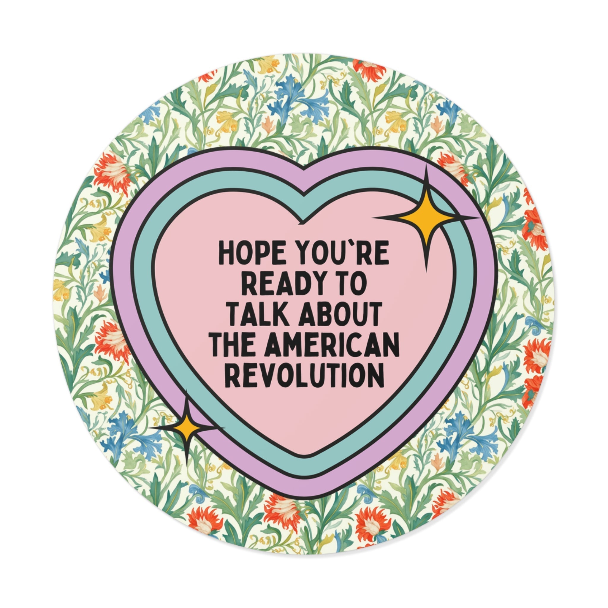 American History Teacher Sticker - Opal and June