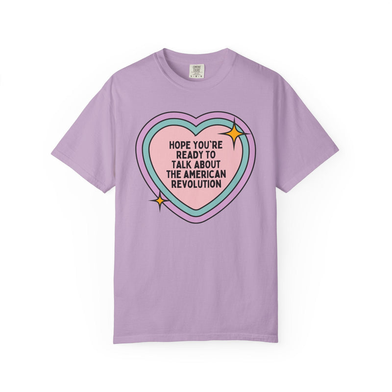 American History Teacher Tee Shirt for Class Studying the American Revolutionary War, Early US History, 18th Century British History T-Shirt - Opal and June