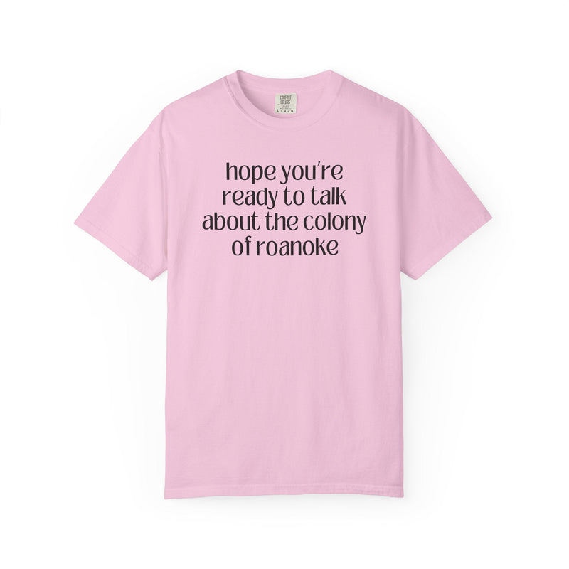 American History Tee Shirt for Historian Obsessed with The Colony of Roanoke, Silly US Mystery T-Shirt for Historian, 16th Century History - Opal and June