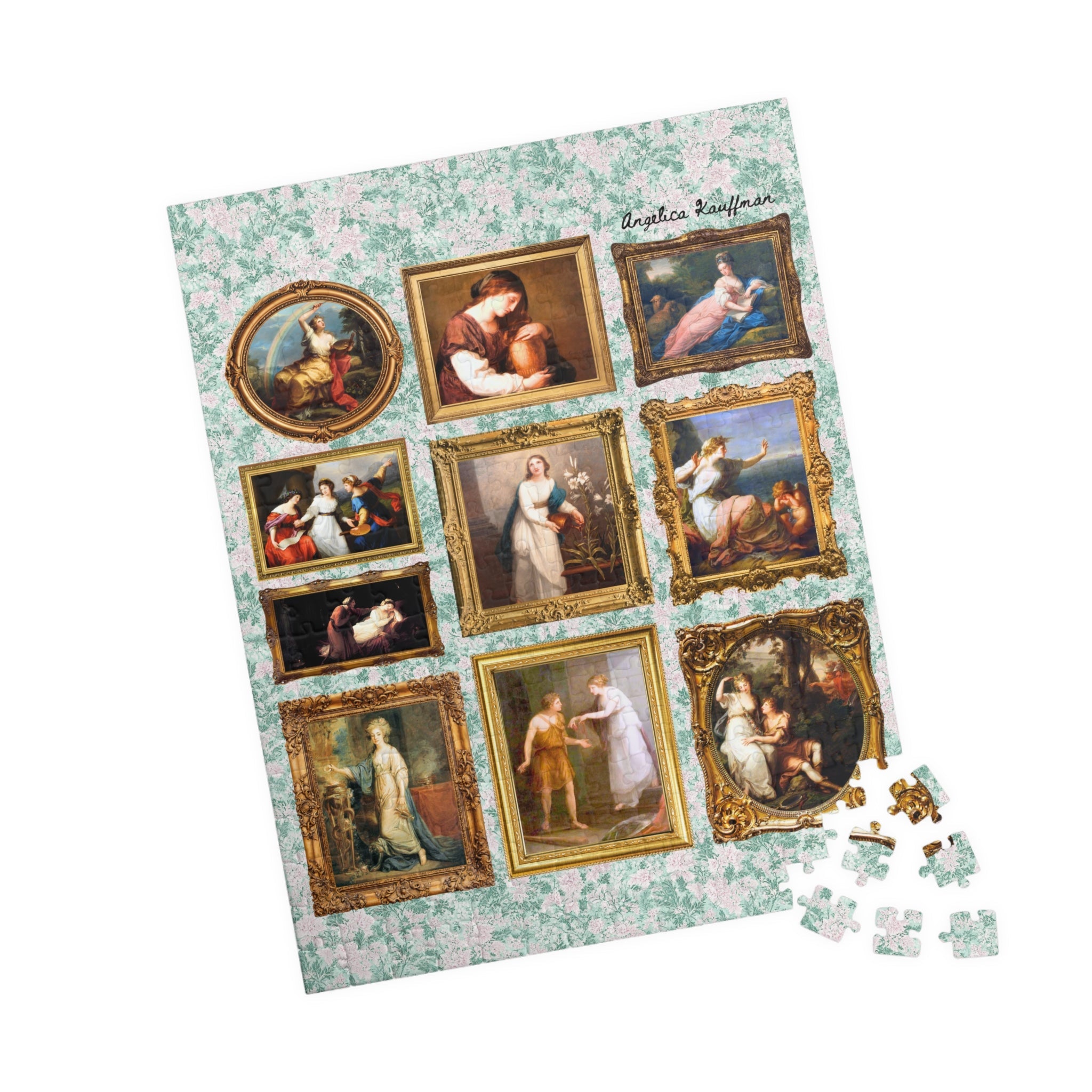 Angelica Kauffman Art History Puzzle - Opal and June