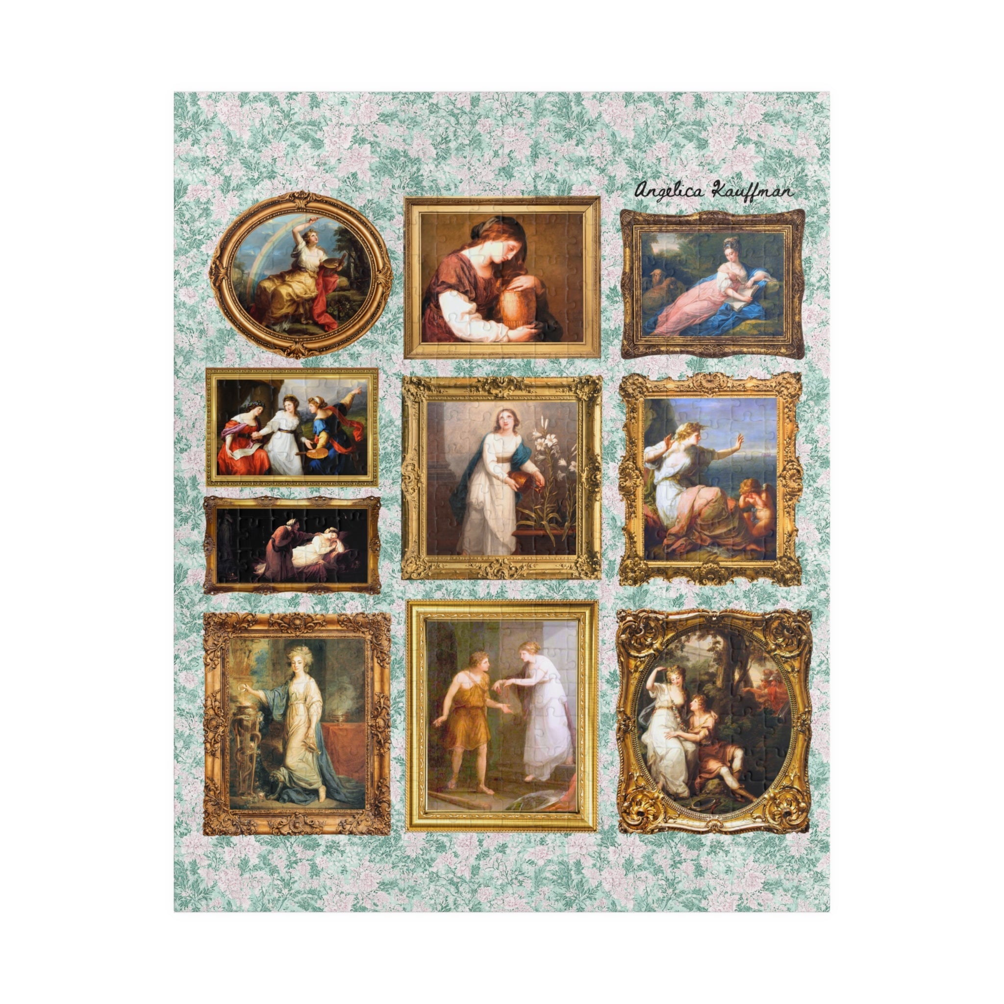 Angelica Kauffman Art History Puzzle - Opal and June