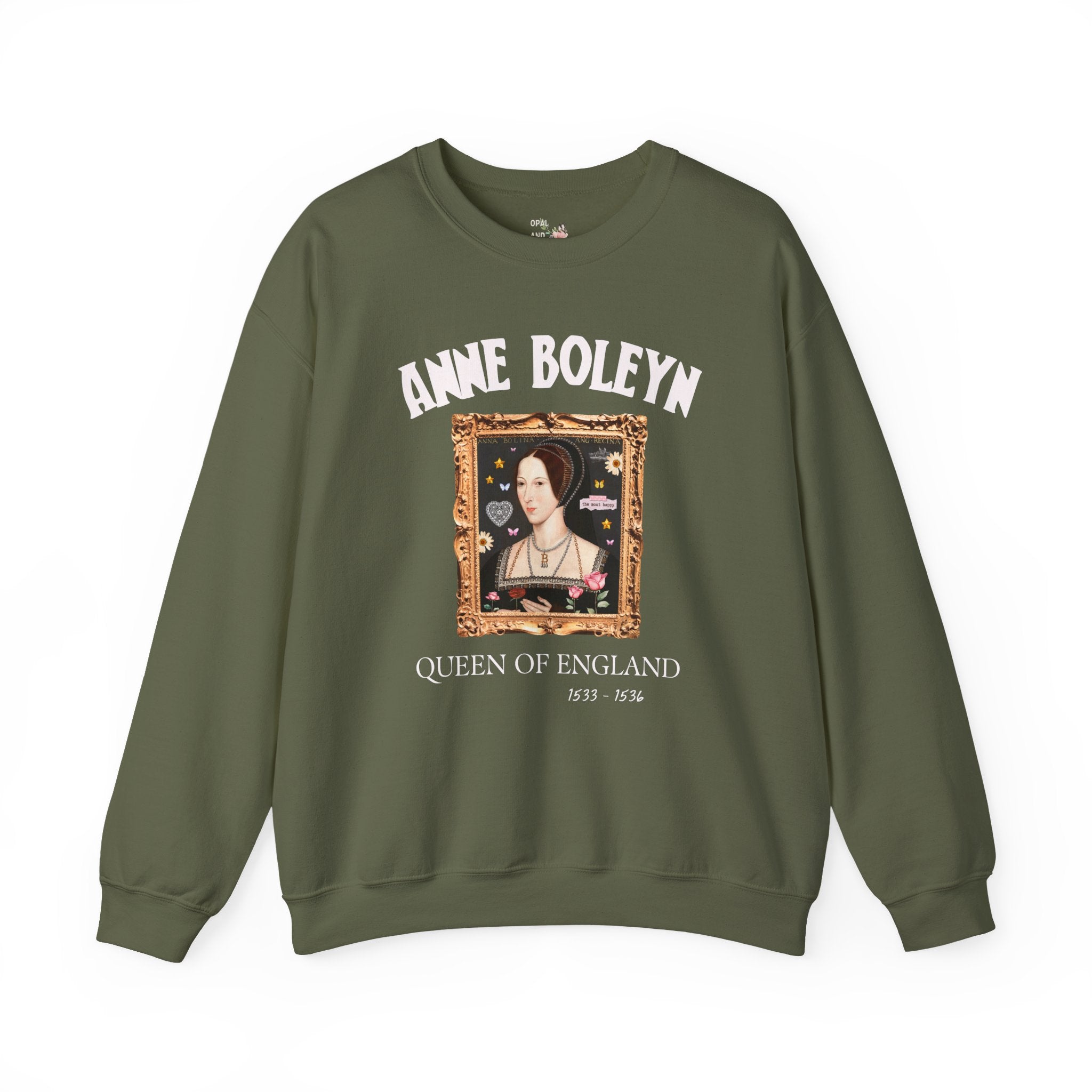 Anne Boleyn Tudor History Sweatshirt - Opal and June
