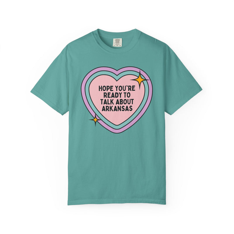 Arkansas History Teacher Tee Shirt for Fifth Grade or Social Studies Teacher, US State History Buff Present for Friend Moving to Arkansas - Opal and June