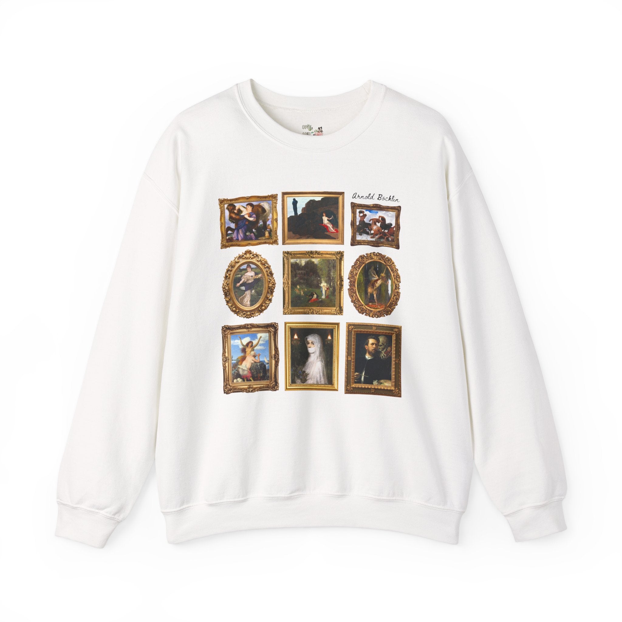 Arnold Böcklin Art History Sweatshirt, Humanites Major, Symbolism Art Movement Famous Paintings, 19th Century Switzerland Art History Gift - Opal and June