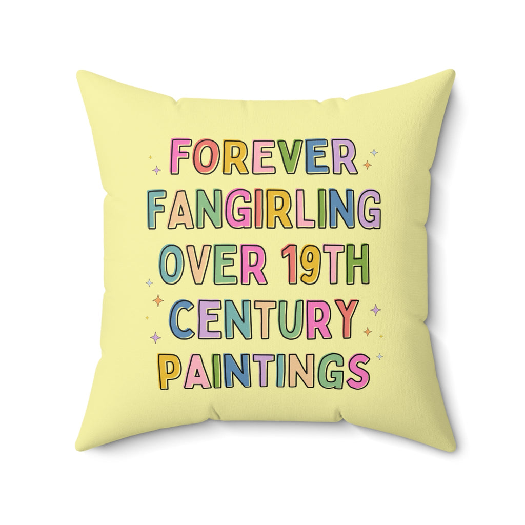 Art Historian Pillow for Humanities Major or Professor Who Loves Impressionist Art and Pre - Raphaelite Art Movements, Funny Saying Gift - Opal and June