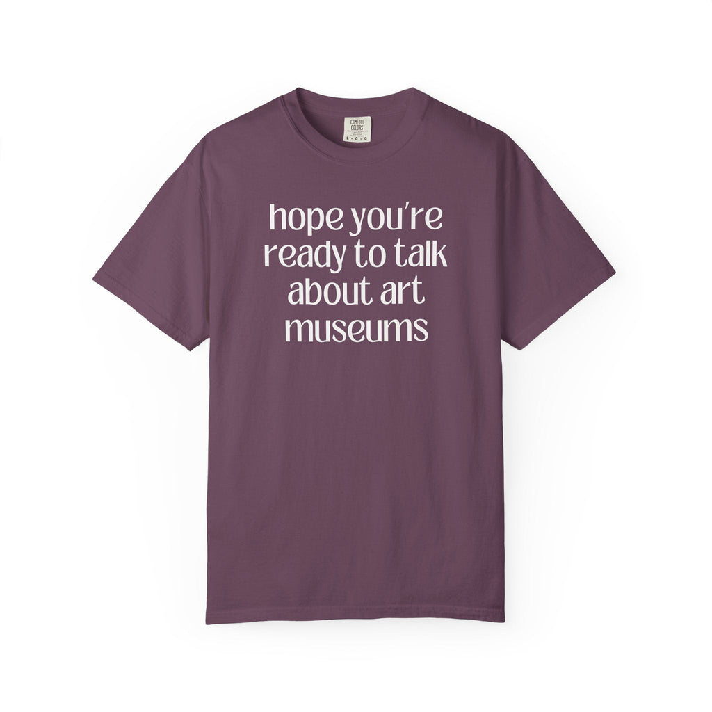 Art History Museum Lover Gift, Cute Humanities Major or Professor T-Shirt, Art Historian Gift, Impressionist Art or 16th Century Art Gift - Opal and June