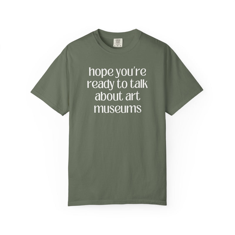 Art History Museum Lover Gift, Cute Humanities Major or Professor T-Shirt, Art Historian Gift, Impressionist Art or 16th Century Art Gift - Opal and June