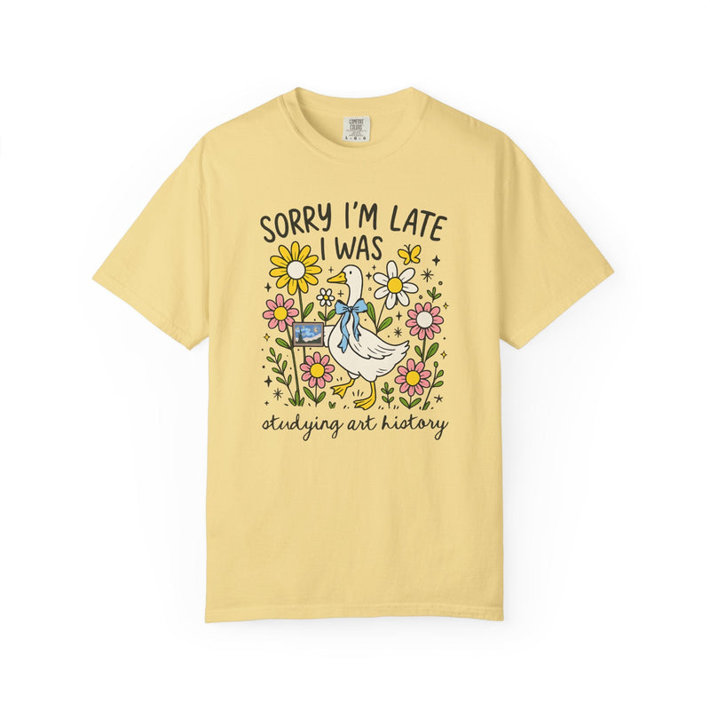 Art History Silly Goose T-Shirt with Vincent Van Gogh Paintings, Funny Saying Humanities Major T-Shirt, Art History Professor Animal Lover - Opal and June