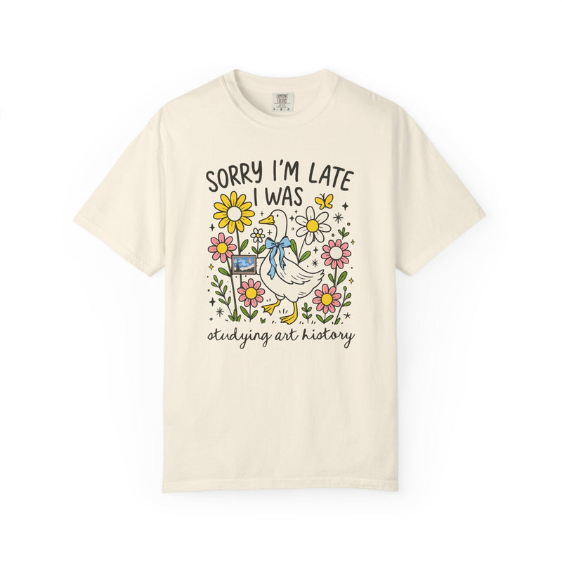 Art History Silly Goose T-Shirt with Vincent Van Gogh Paintings, Funny Saying Humanities Major T-Shirt, Art History Professor Animal Lover - Opal and June