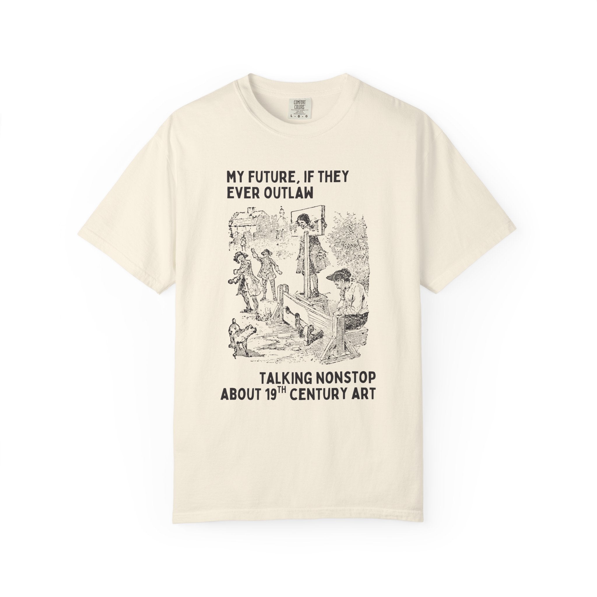 Art History Tee Shirt for Art Historian or Museum Lover, Gift for Friend Who Loves Impressionist Art, 19th Century Famous Paintings Present - Opal and June