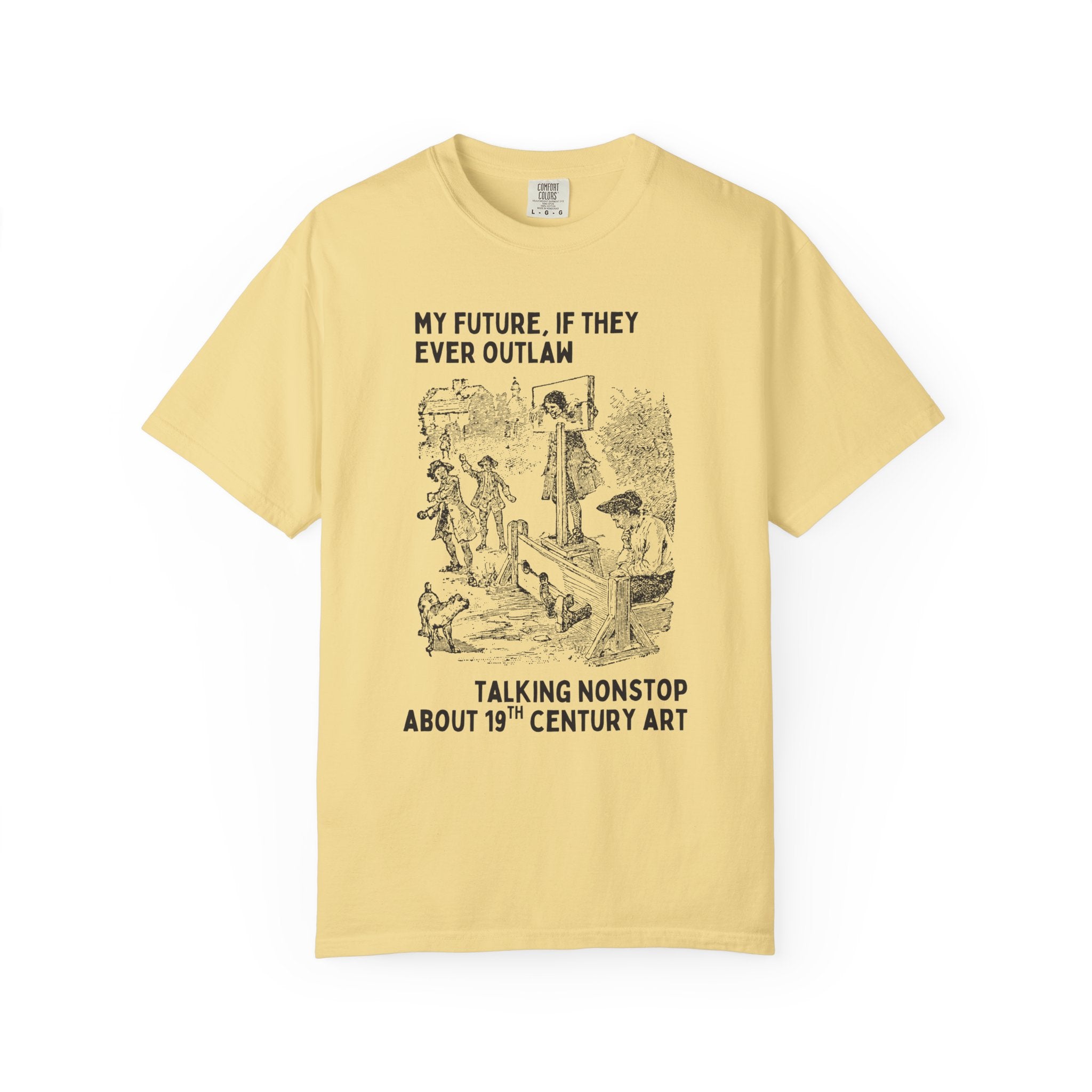 Art History Tee Shirt for Art Historian or Museum Lover, Gift for Friend Who Loves Impressionist Art, 19th Century Famous Paintings Present - Opal and June