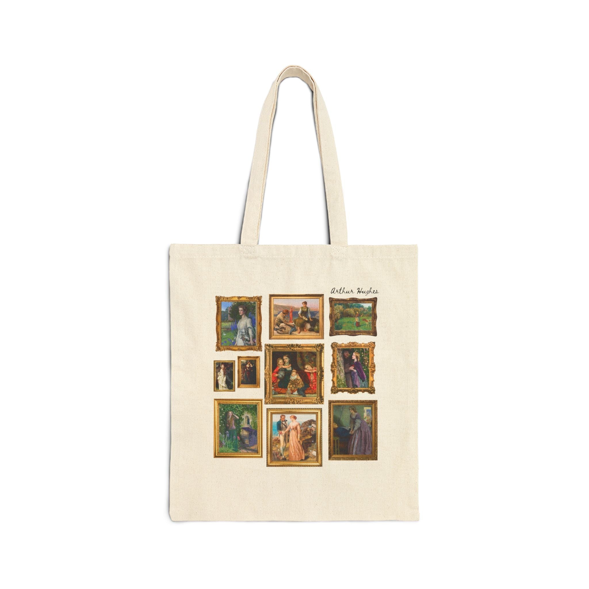 Arthur Hughes Art History Teacher Tote: Famous Paintings, Pre - Raphaelite Brotherhood, English Art History, Ophelia Painting, 19th Century - Opal and June