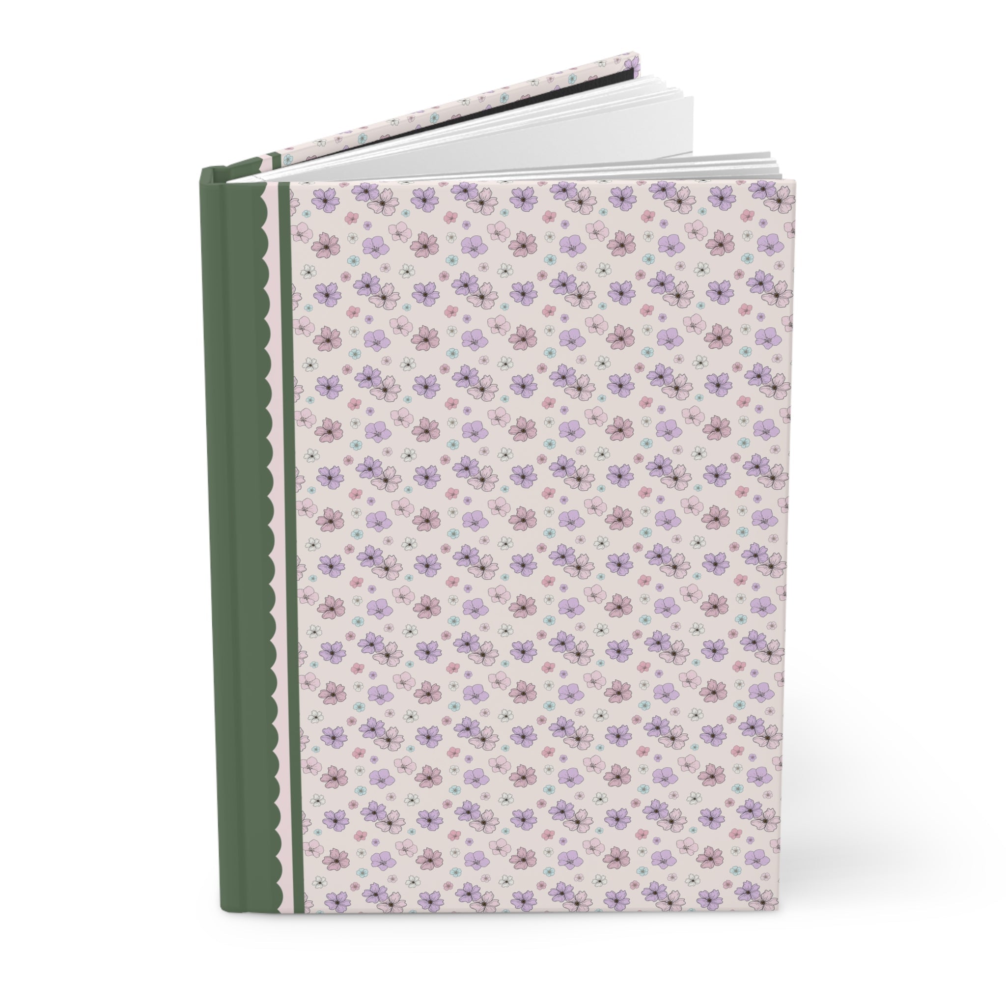 As For Me and My Pen, We Will Write Snark: Funny Floral Journaling Gift for Sister or Daughter Who Loves Writing - Opal and June