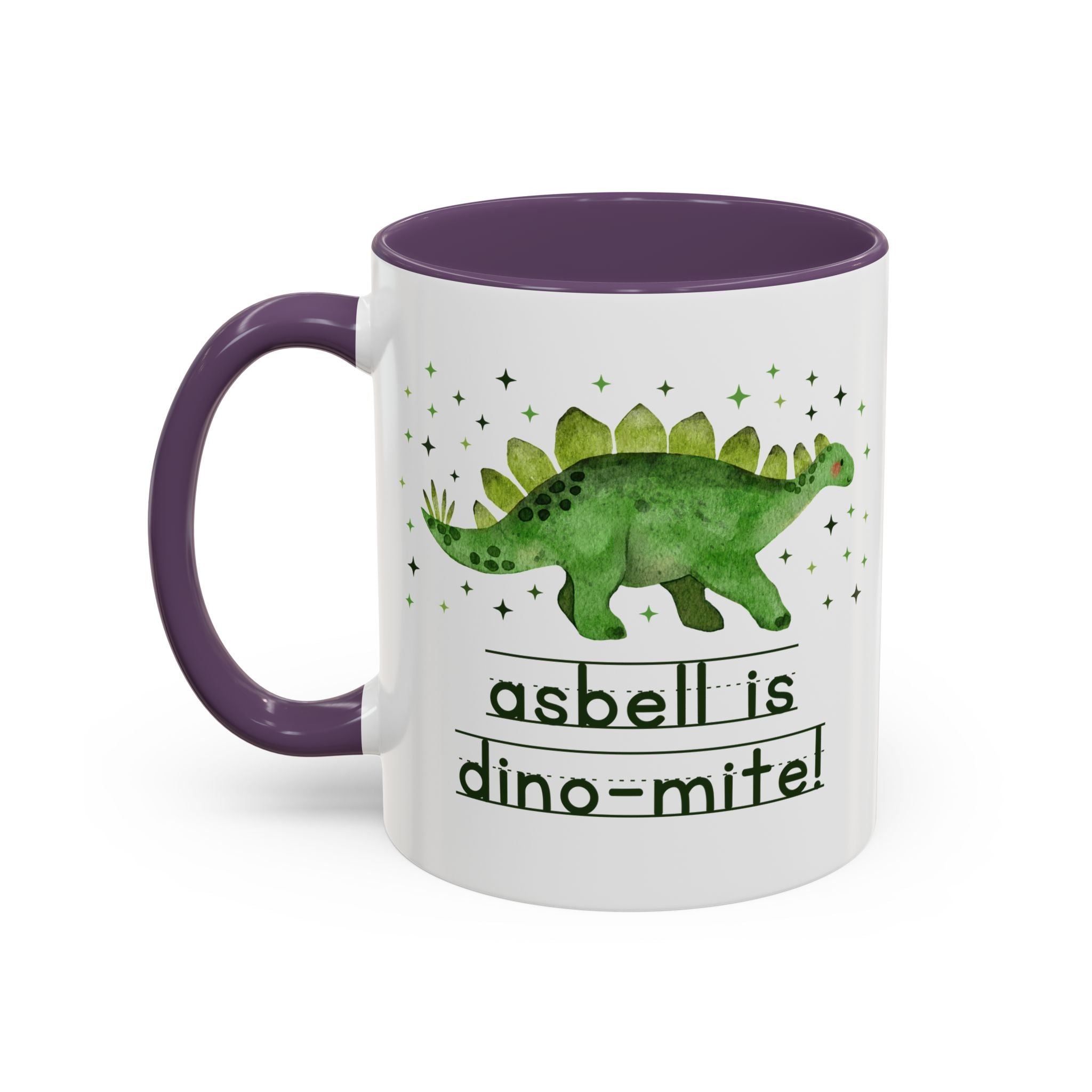 Asbell Elementary Coffee Mug: Asbell is Dino - Mite! - Opal and June