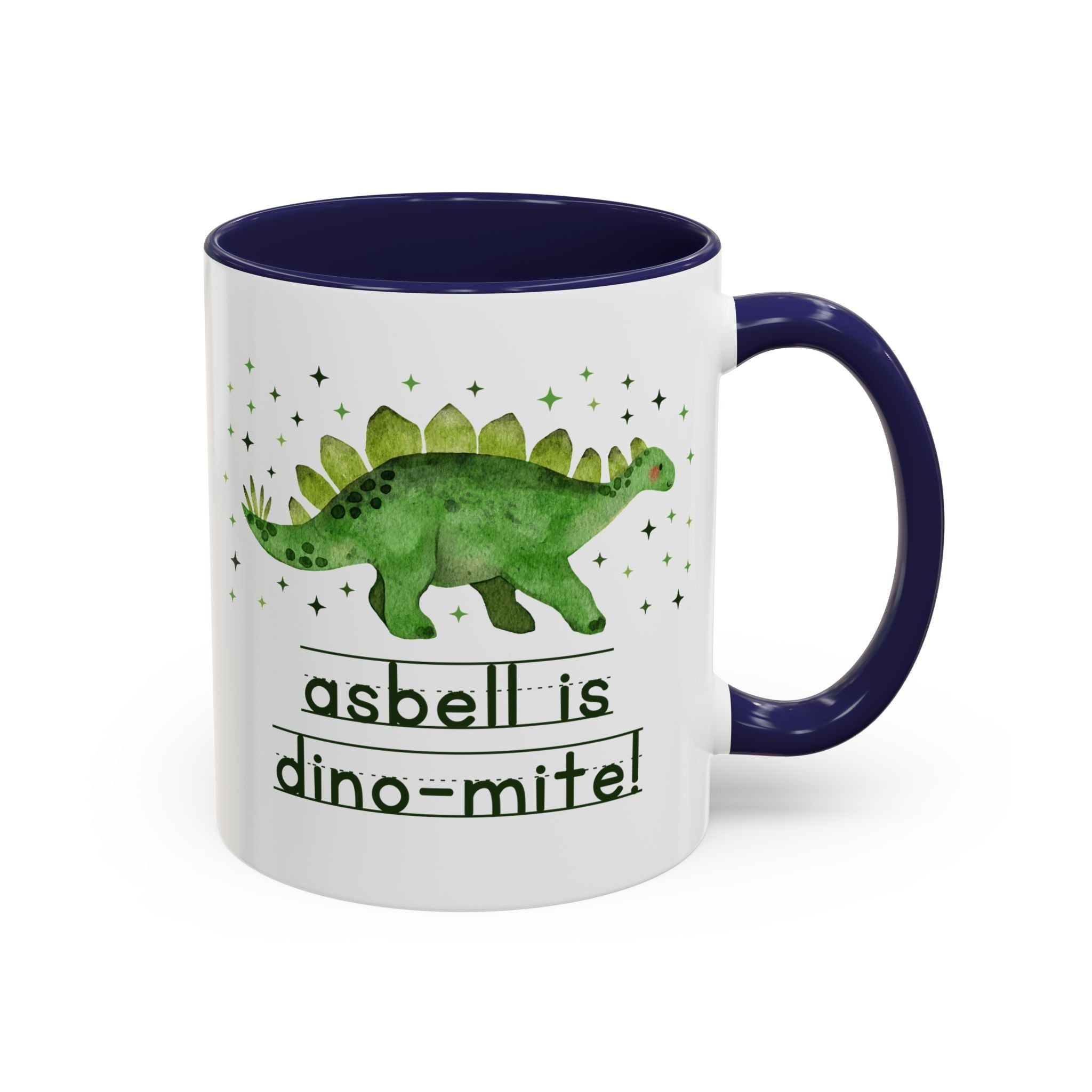 Asbell Elementary Coffee Mug: Asbell is Dino - Mite! - Opal and June