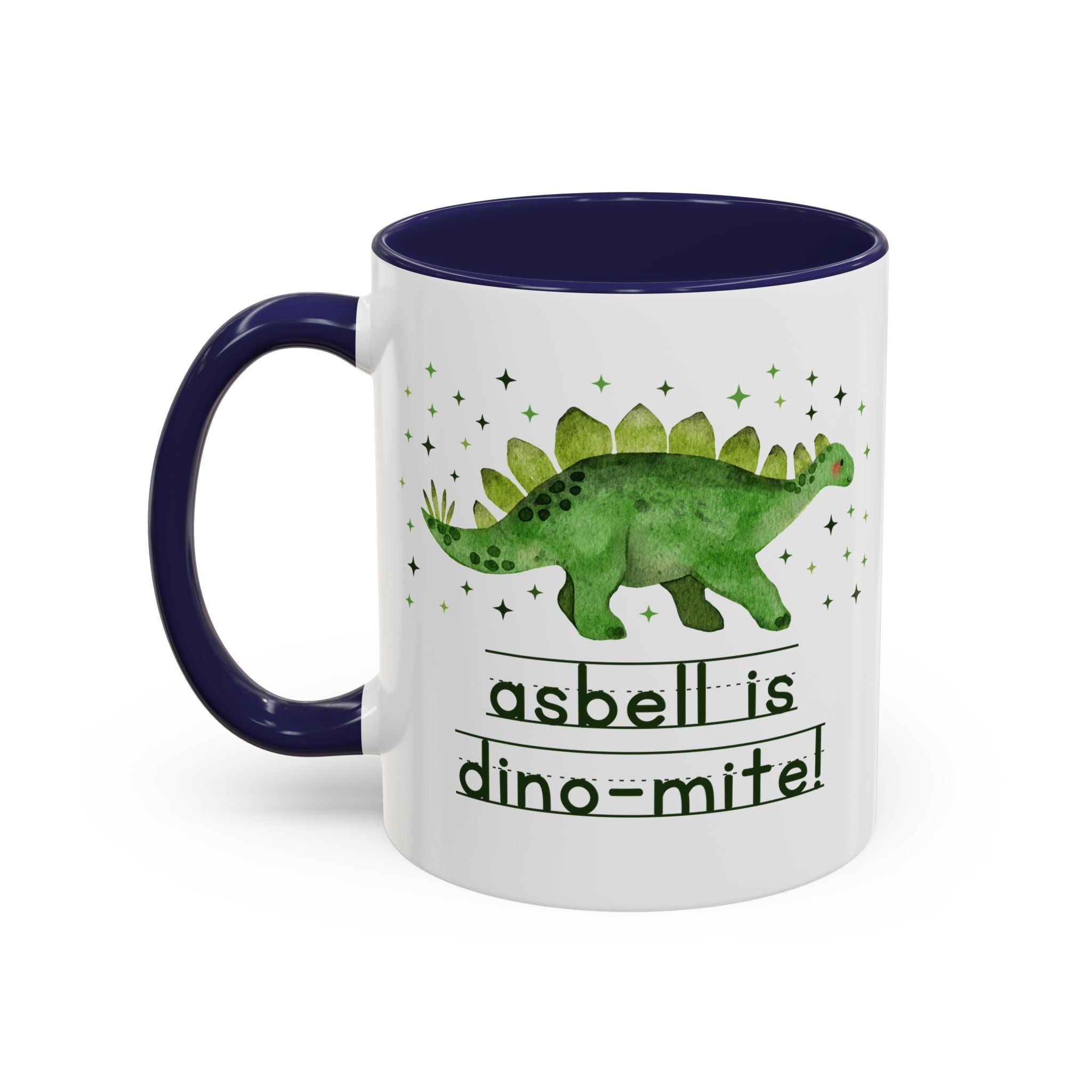 Asbell Elementary Coffee Mug: Asbell is Dino - Mite! - Opal and June