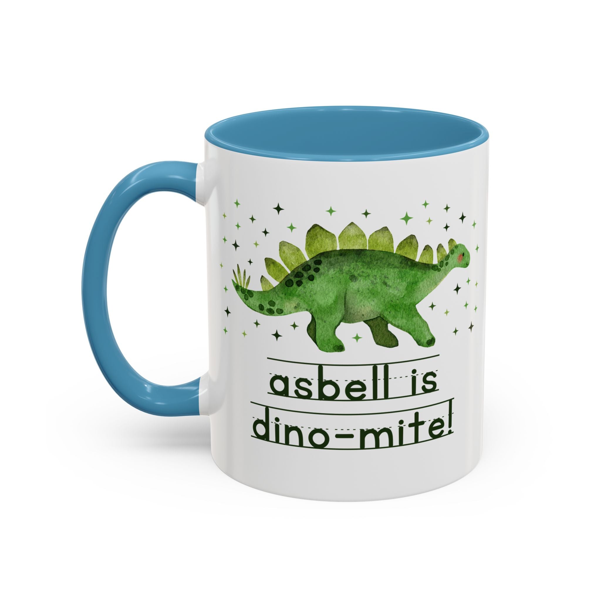Asbell Elementary Coffee Mug: Asbell is Dino - Mite! - Opal and June