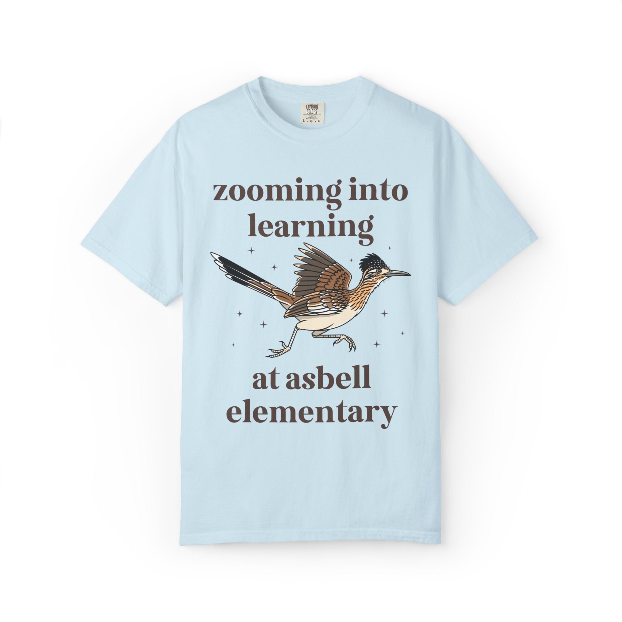 Asbell Elementary School Tee Shirt: Zooming Into learning at Asbell Elementary | FPS + Opal and June Tee Shirt, Fayetteville Public Schools - Opal and June