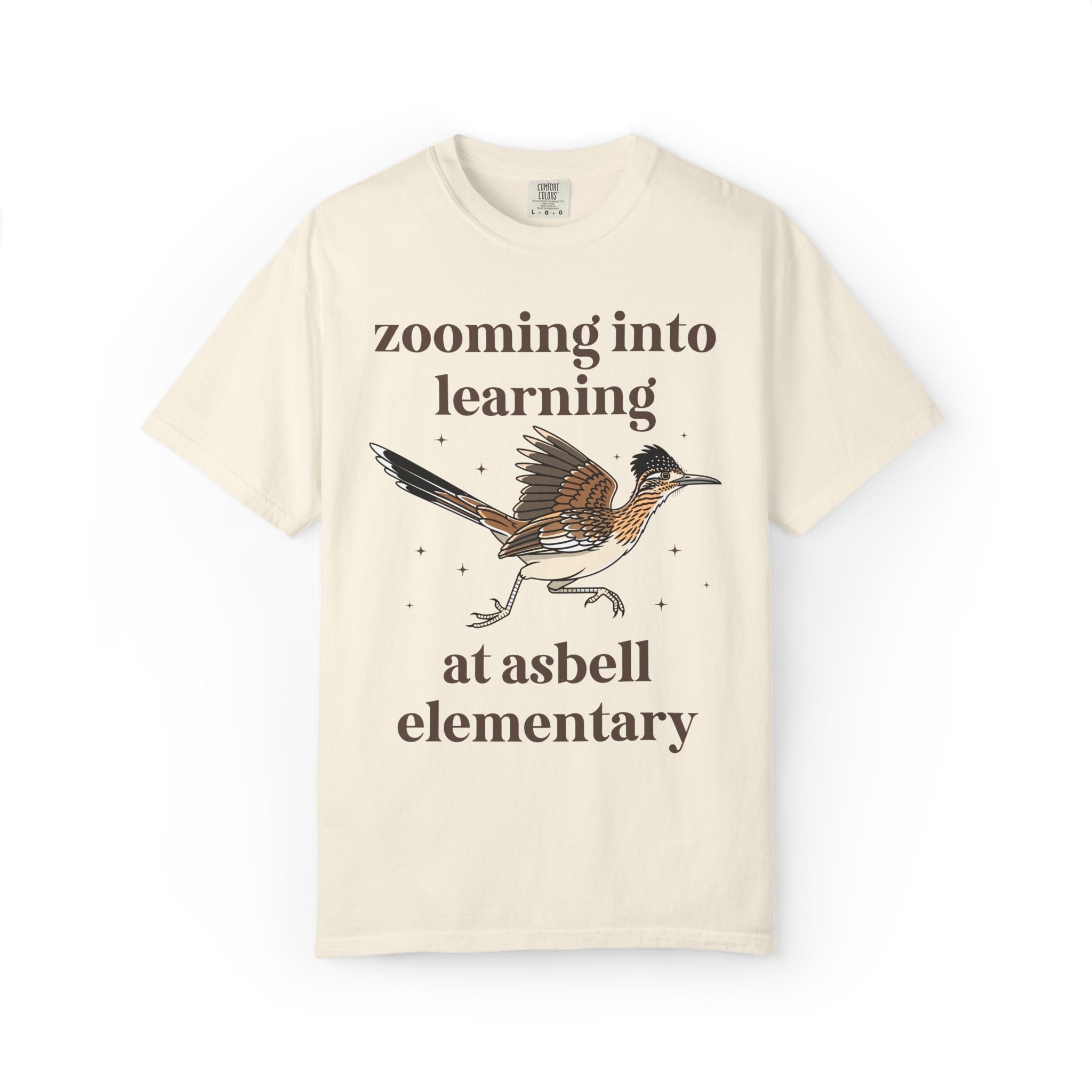 Asbell Elementary School Tee Shirt: Zooming Into learning at Asbell Elementary | FPS + Opal and June Tee Shirt, Fayetteville Public Schools - Opal and June