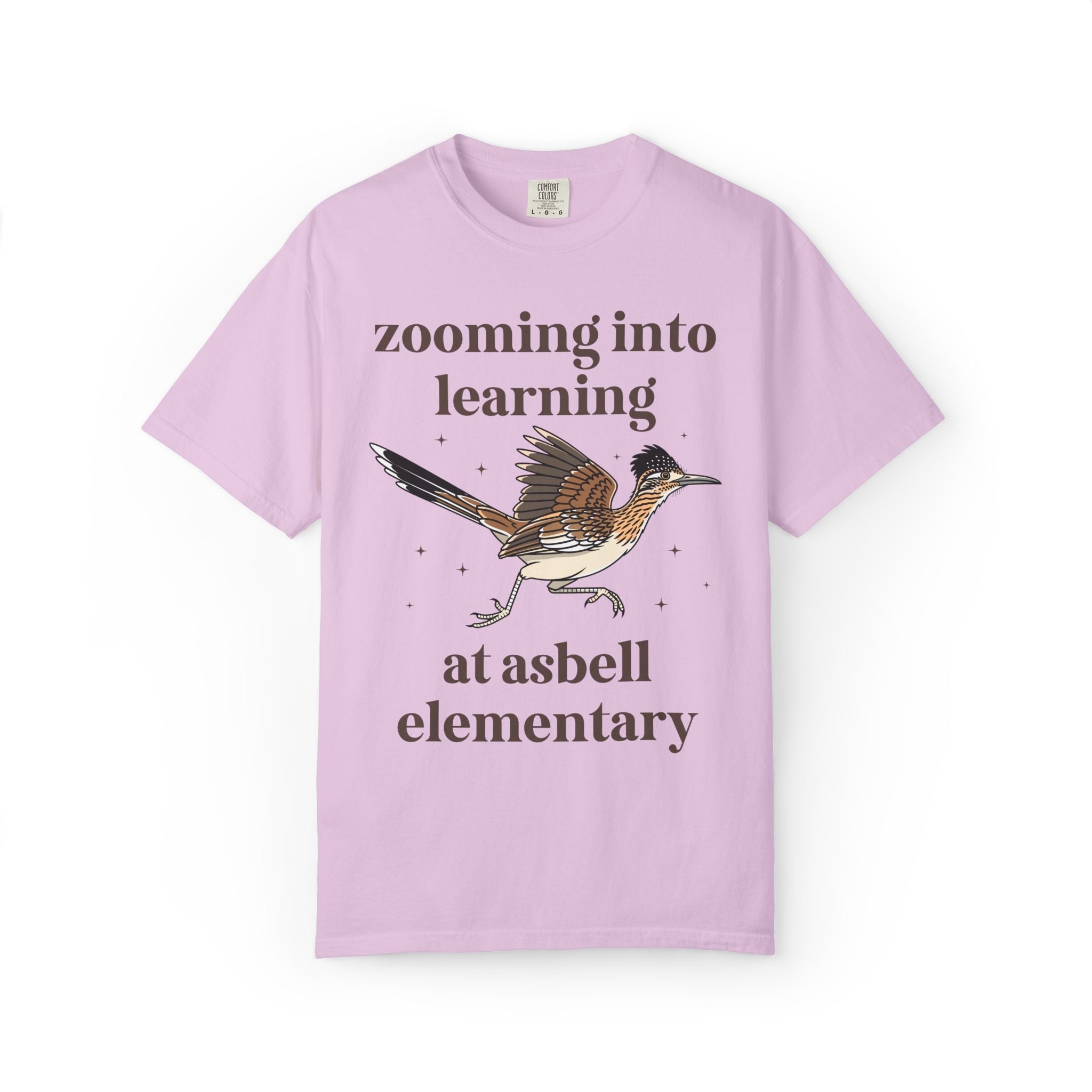 Asbell Elementary School Tee Shirt: Zooming Into learning at Asbell Elementary | FPS + Opal and June Tee Shirt, Fayetteville Public Schools - Opal and June