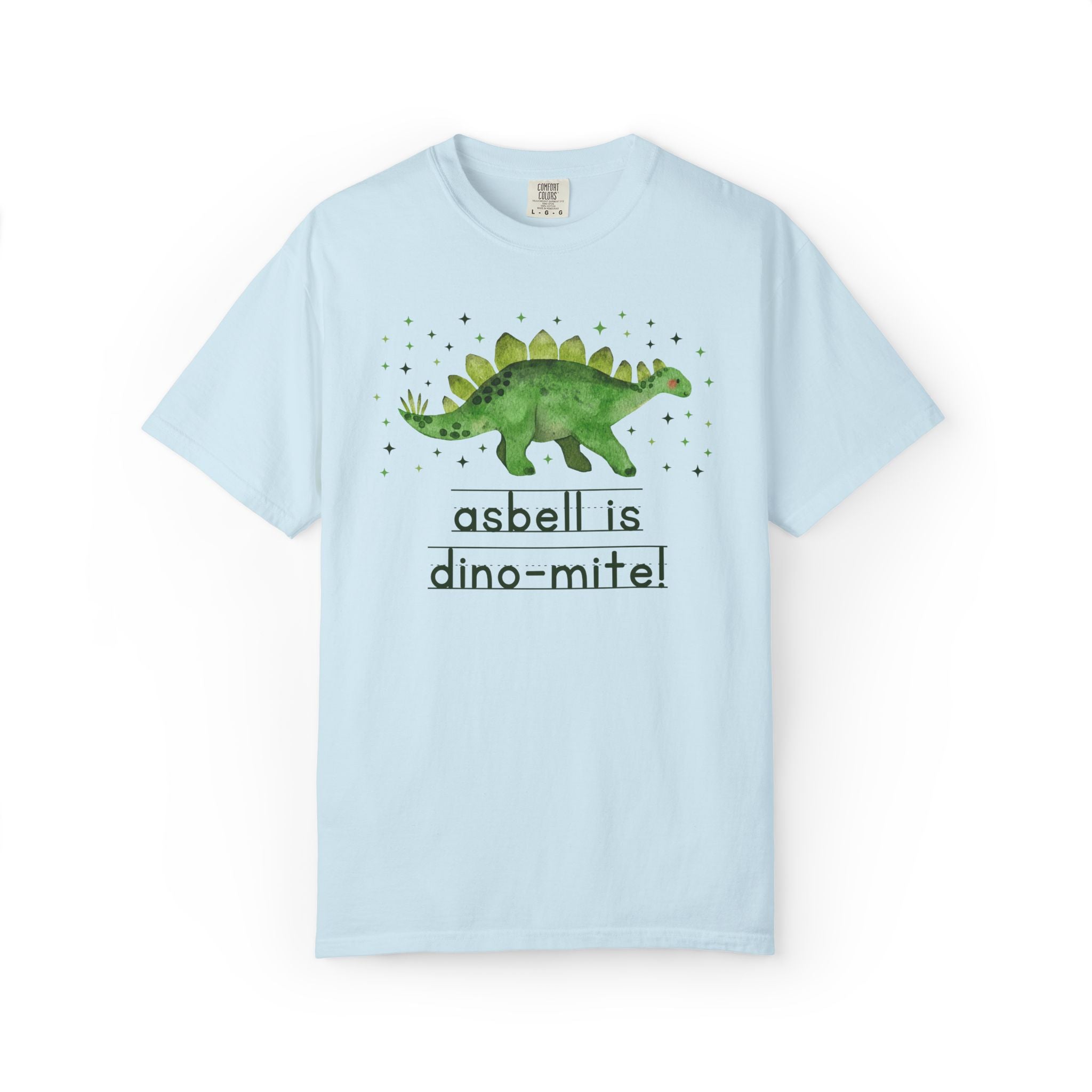 Asbell Elementary Tee Shirt: Asbell is Dino - Mite! | FPS + Opal and June T-Shirt, Fayetteville Public Schools - Opal and June