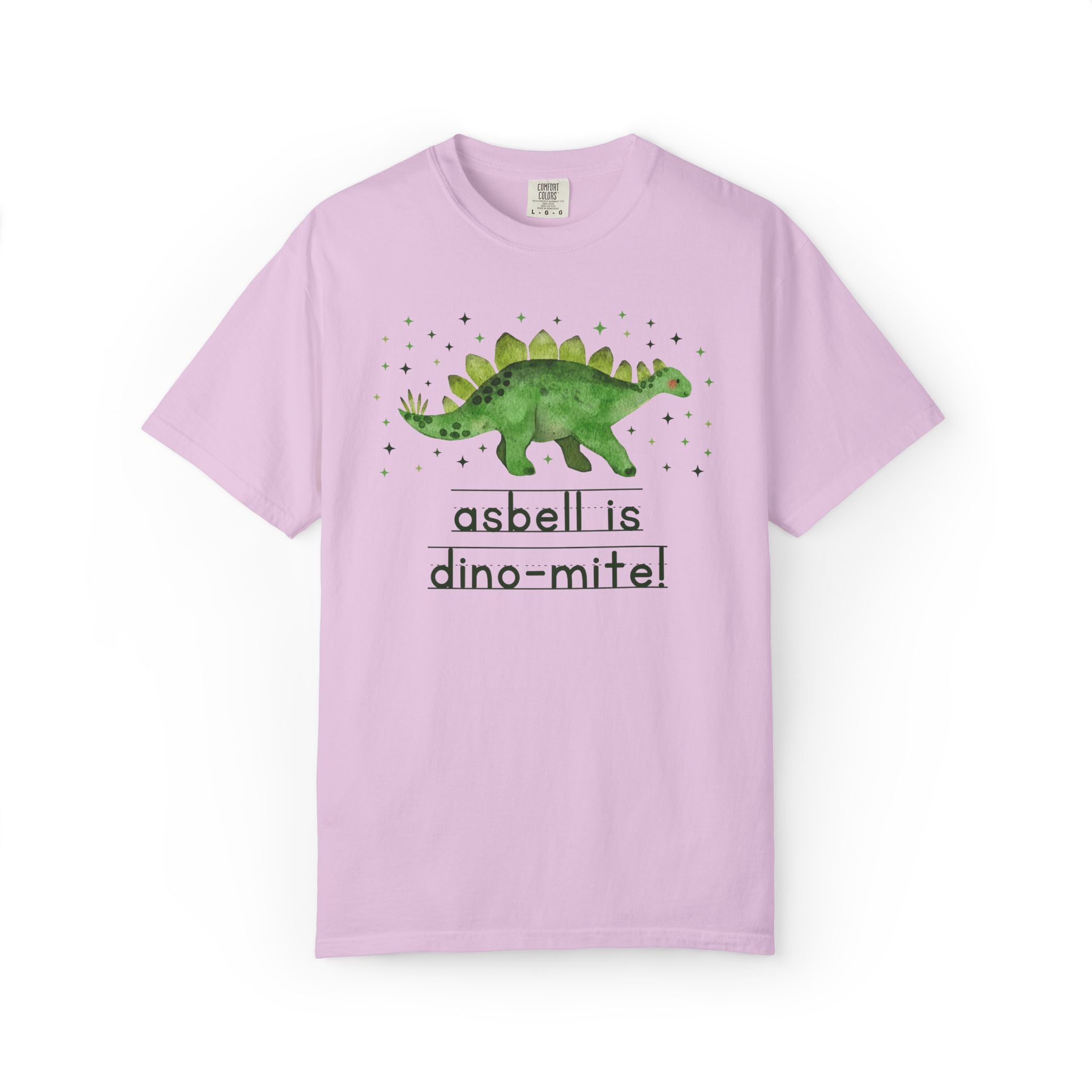 Asbell Elementary Tee Shirt: Asbell is Dino - Mite! | FPS + Opal and June T-Shirt, Fayetteville Public Schools - Opal and June